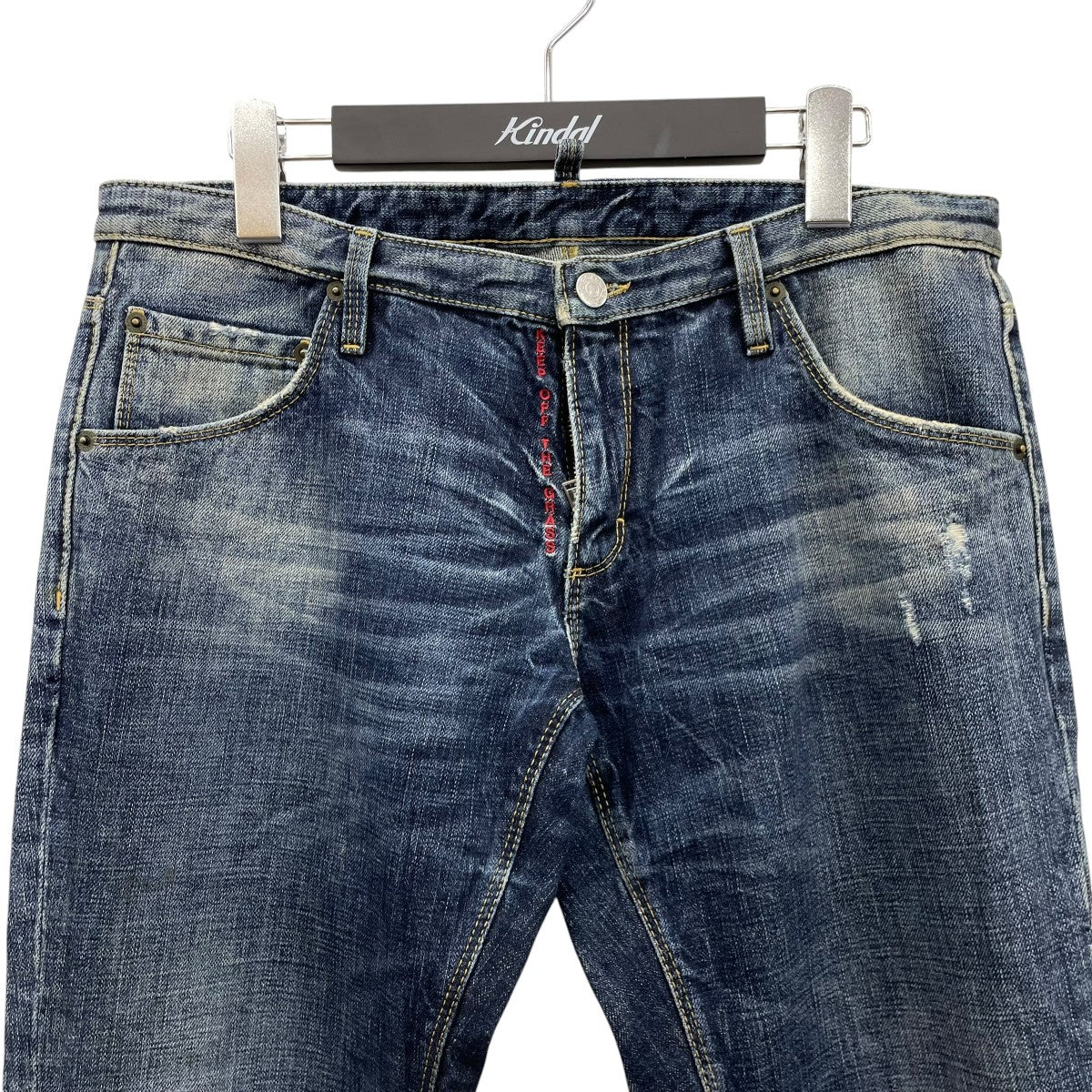DSQUARED2 バックワッペンデニムパンツ71 LA300 古着・中古-3枚目のアイテム画像
