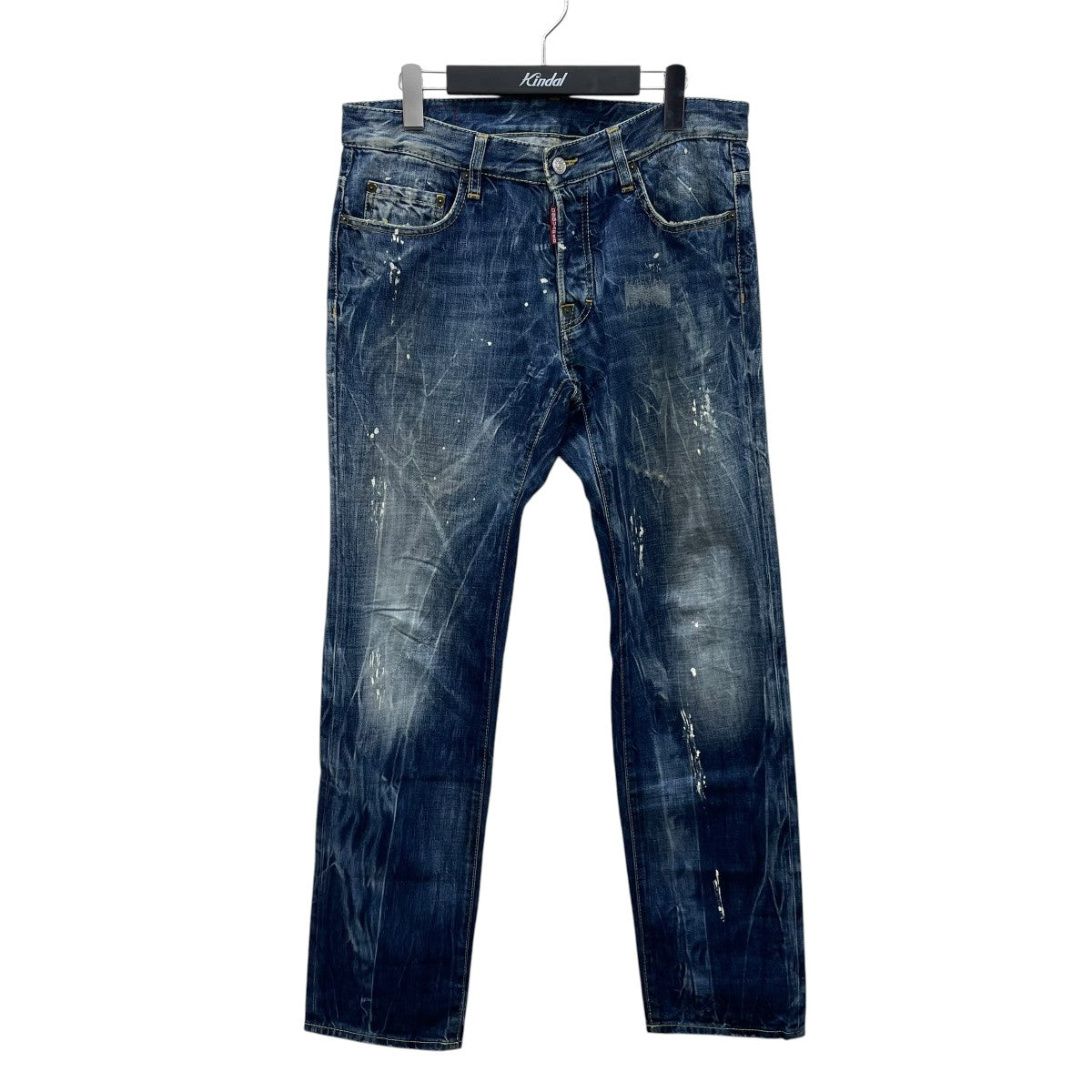DSQUARED2 ペンキデニムパンツS74LA0304 古着・中古-1枚目のアイテム画像