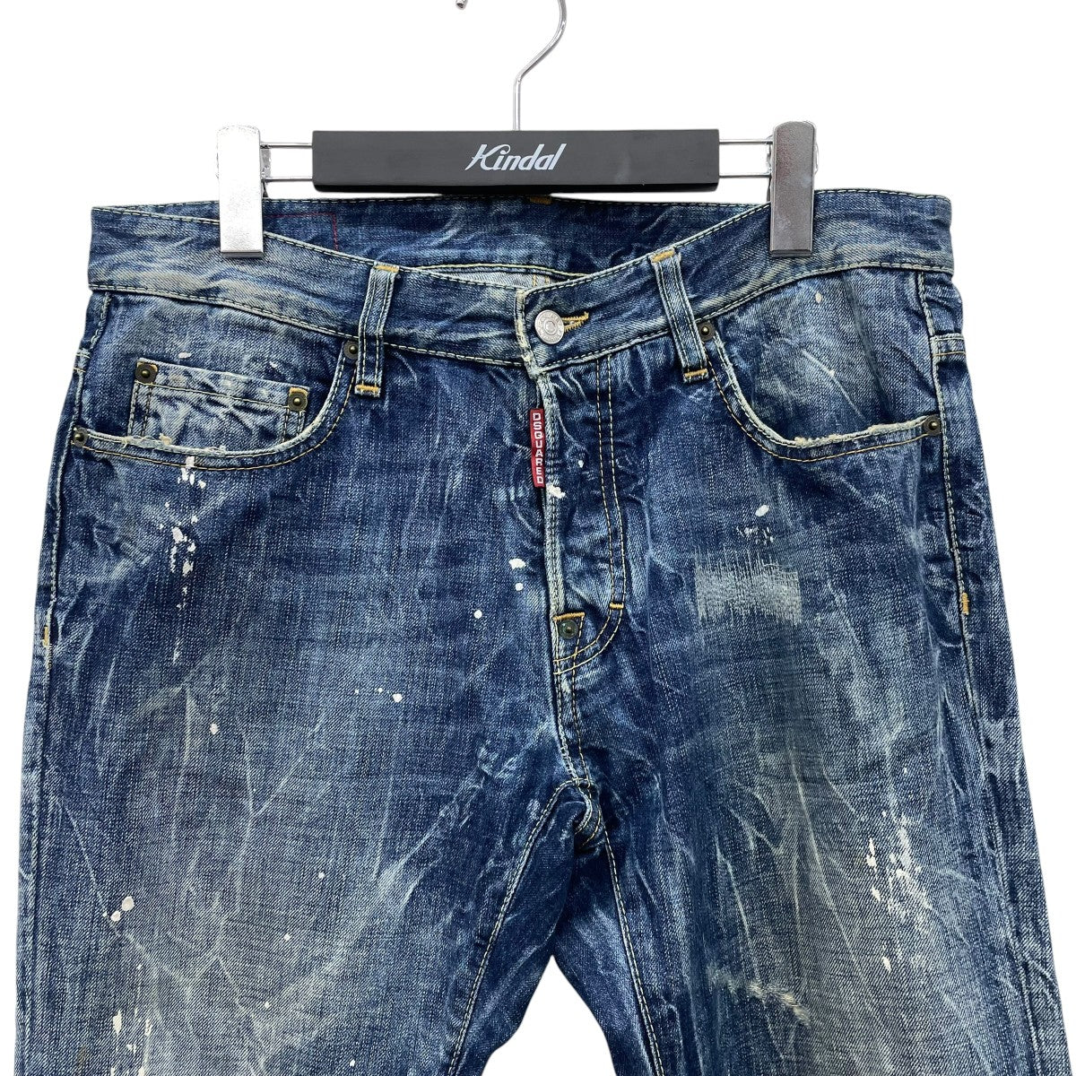 DSQUARED2 ペンキデニムパンツS74LA0304 古着・中古-3枚目のアイテム画像