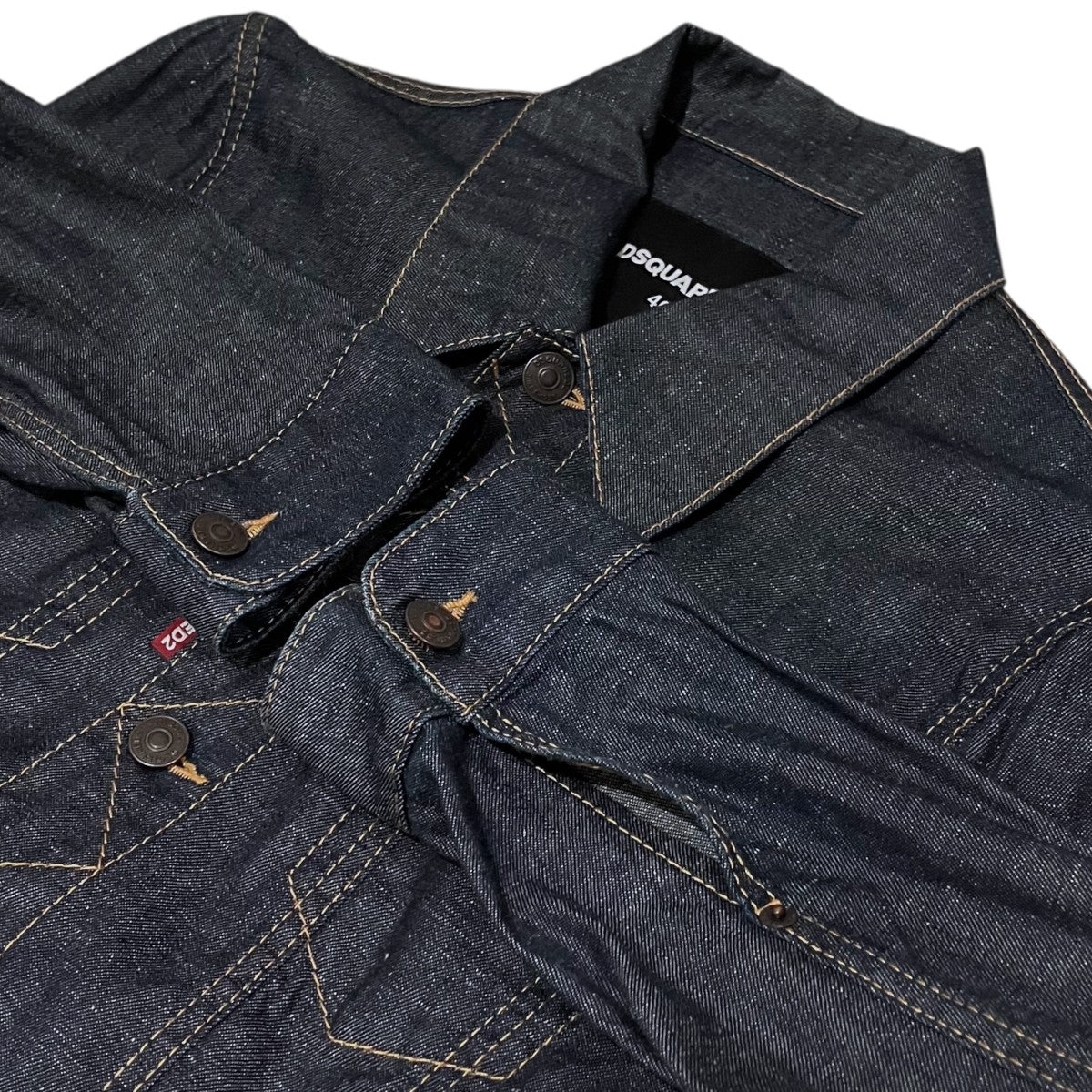 DSQUARED2 シワ加工デニムジャケットS74AM0665 古着・中古-5枚目のアイテム画像