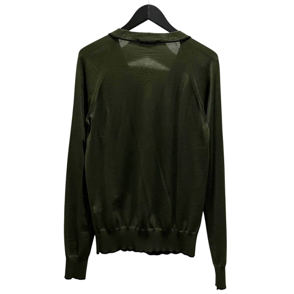 BALMAIN エンブレムカーディガンW8H6314M311B 古着・中古-2枚目のアイテム画像