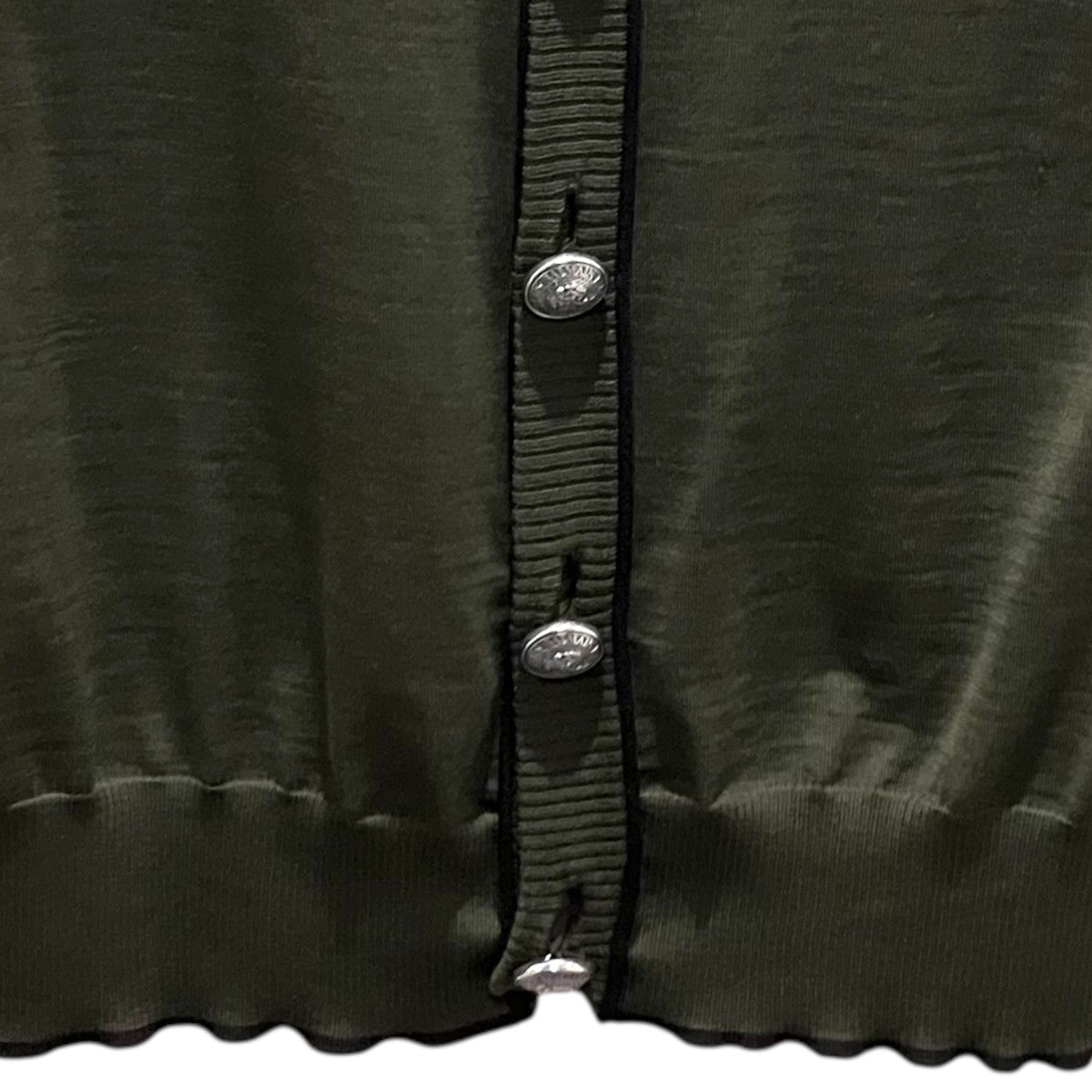BALMAIN エンブレムカーディガンW8H6314M311B 古着・中古-4枚目のアイテム画像