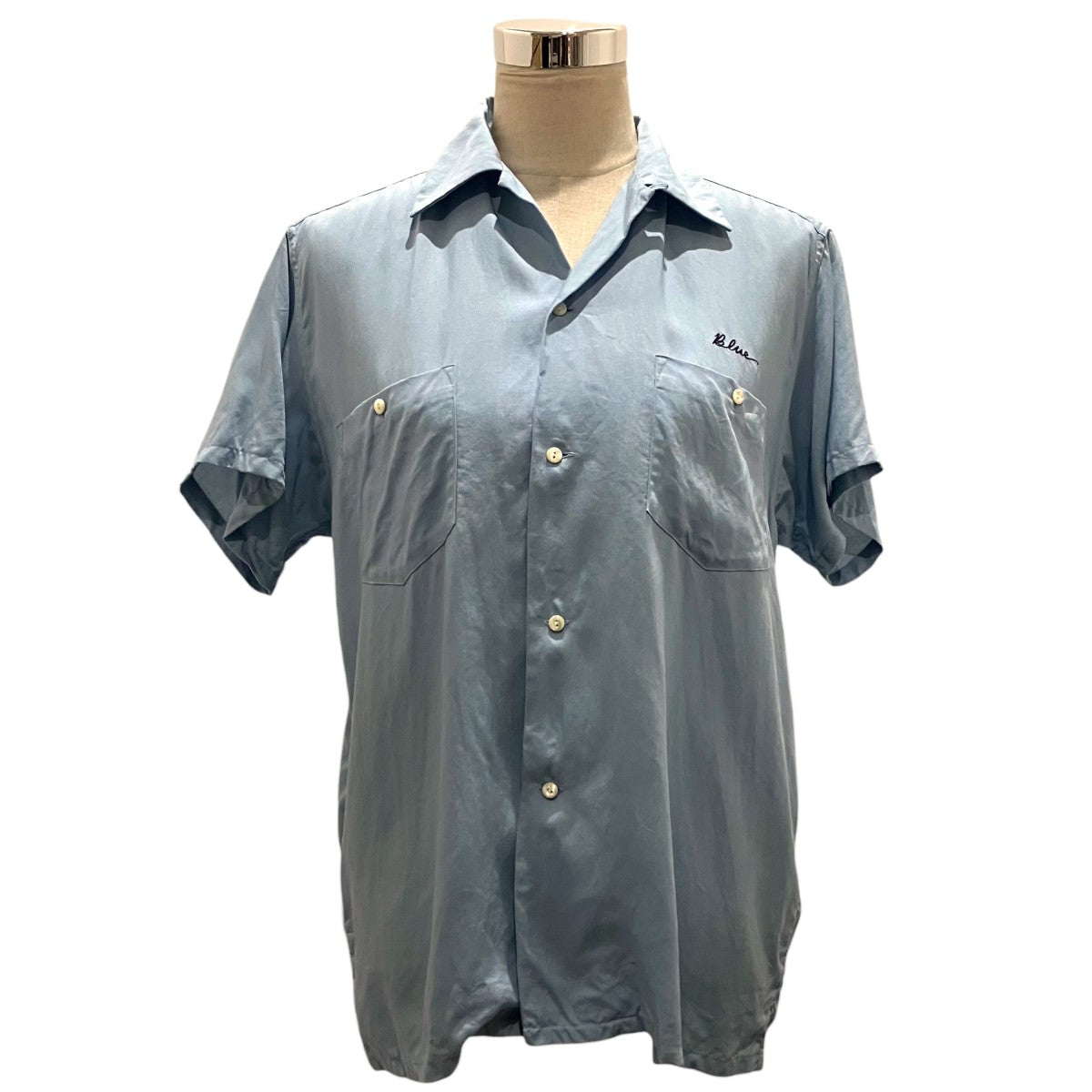 MADISON BLUE パールボタン レーヨンシャツMB181-5025 古着・中古-1枚目のアイテム画像