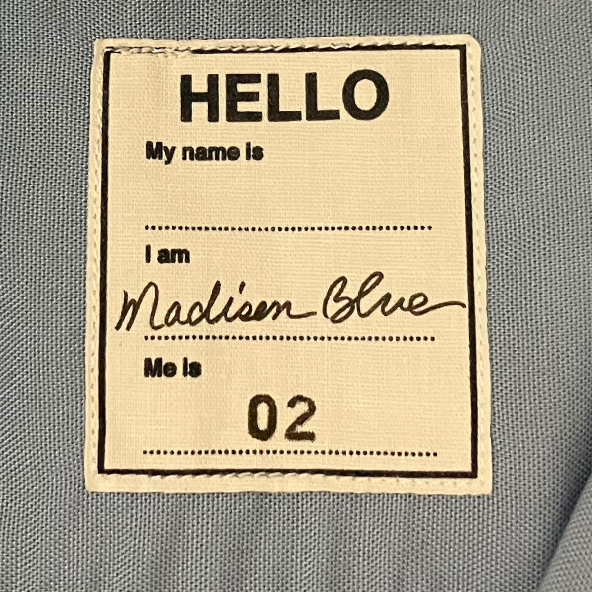 MADISON BLUE パールボタン レーヨンシャツMB181-5025 古着・中古-7枚目のアイテム画像