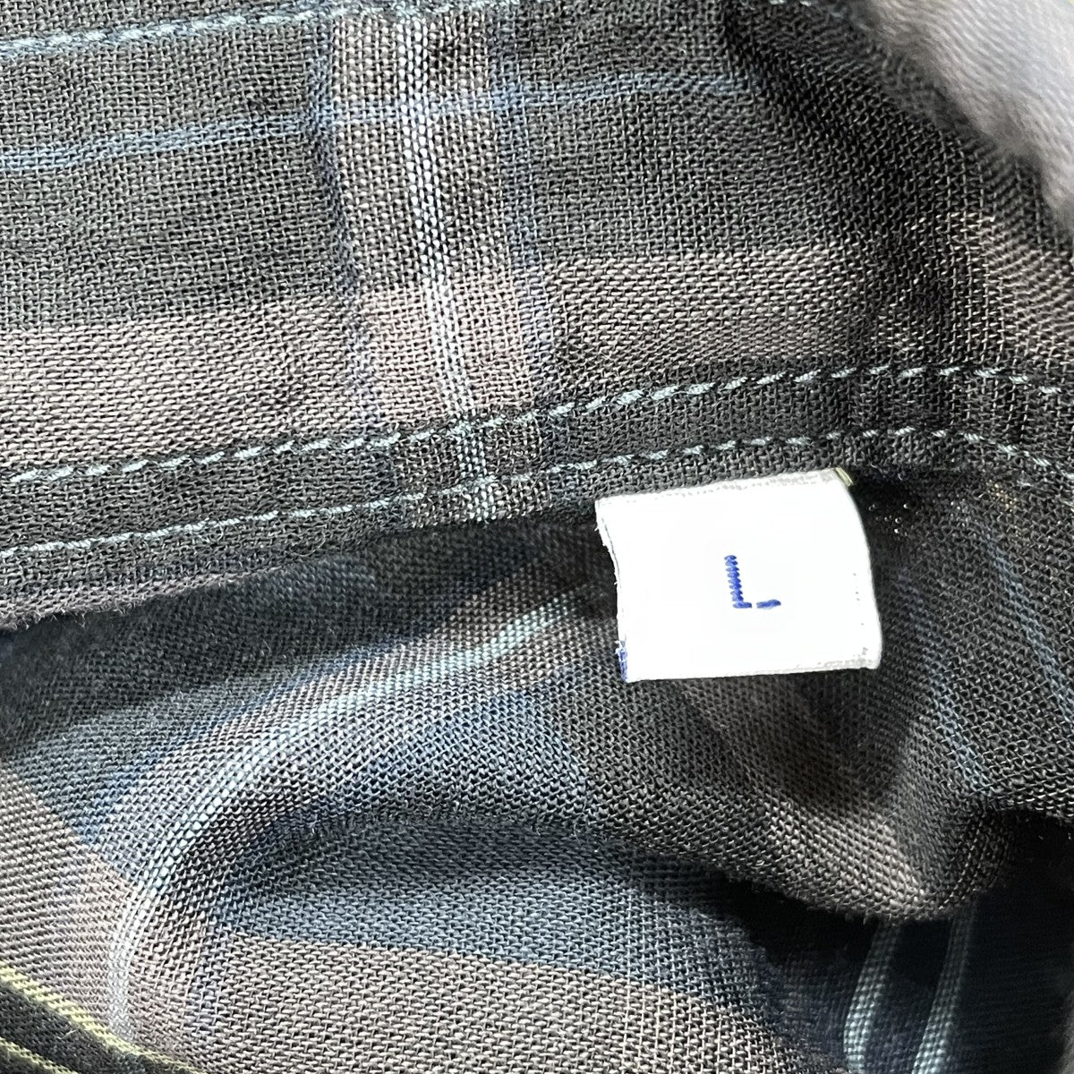 STEVEN ALAN チェックシャツ8111-699-1069 古着・中古-6枚目のアイテム画像