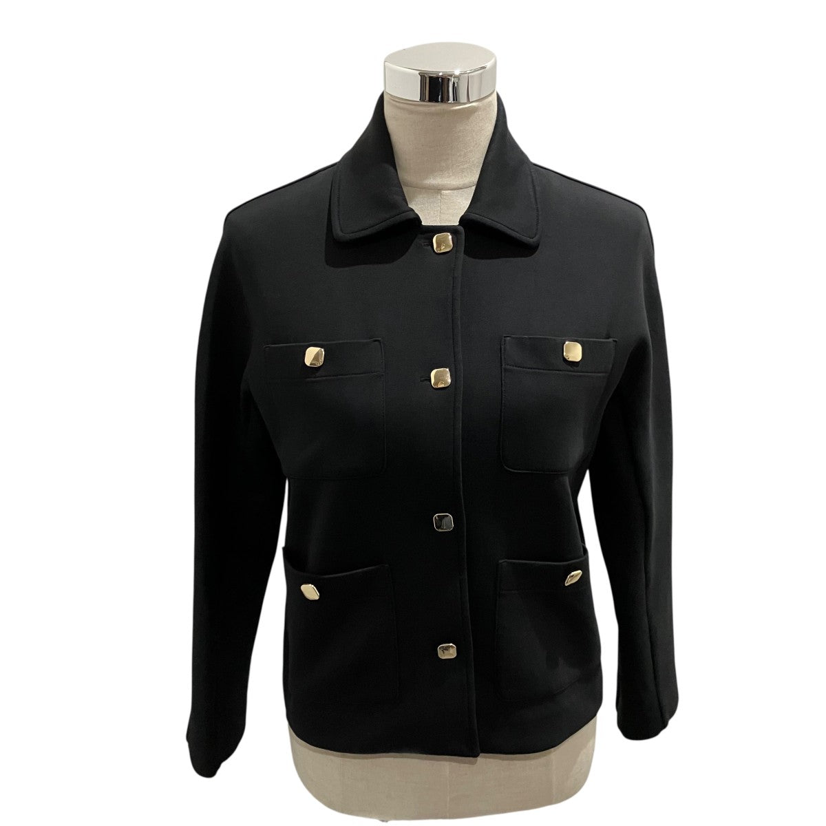 ’S Max Mara スキューバ ジャージー ジャケットARMONIOSO 古着・中古-1枚目のアイテム画像