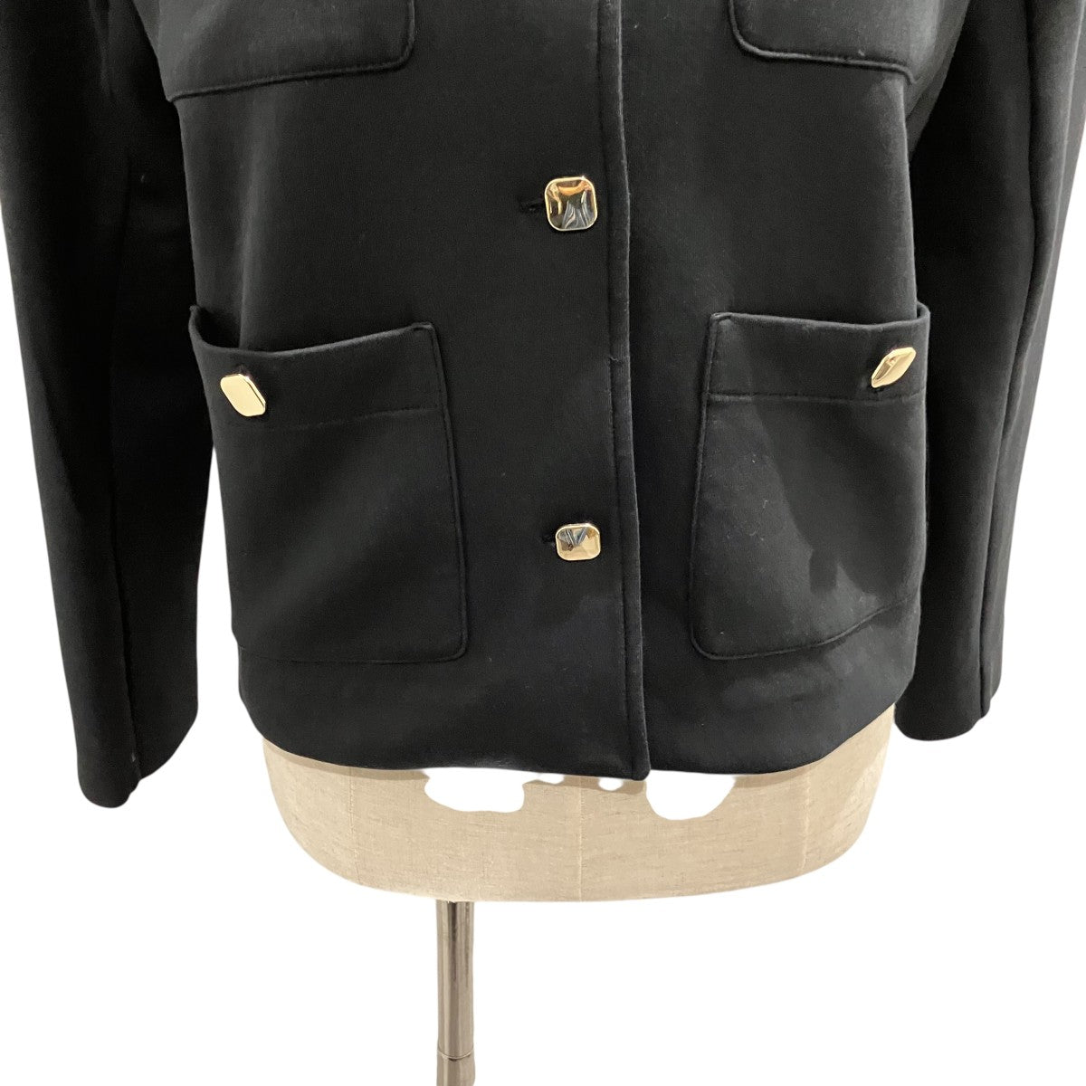 ’S Max Mara スキューバ ジャージー ジャケットARMONIOSO 古着・中古-4枚目のアイテム画像