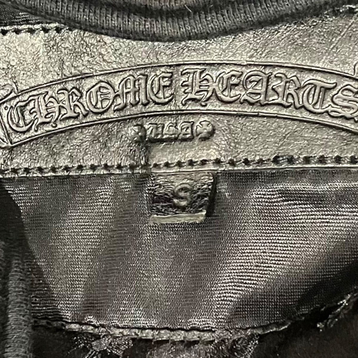 CHROME HEARTS 【ダガージップ クロスボール】ライダースナイロンベスト 古着・中古-9枚目のアイテム画像