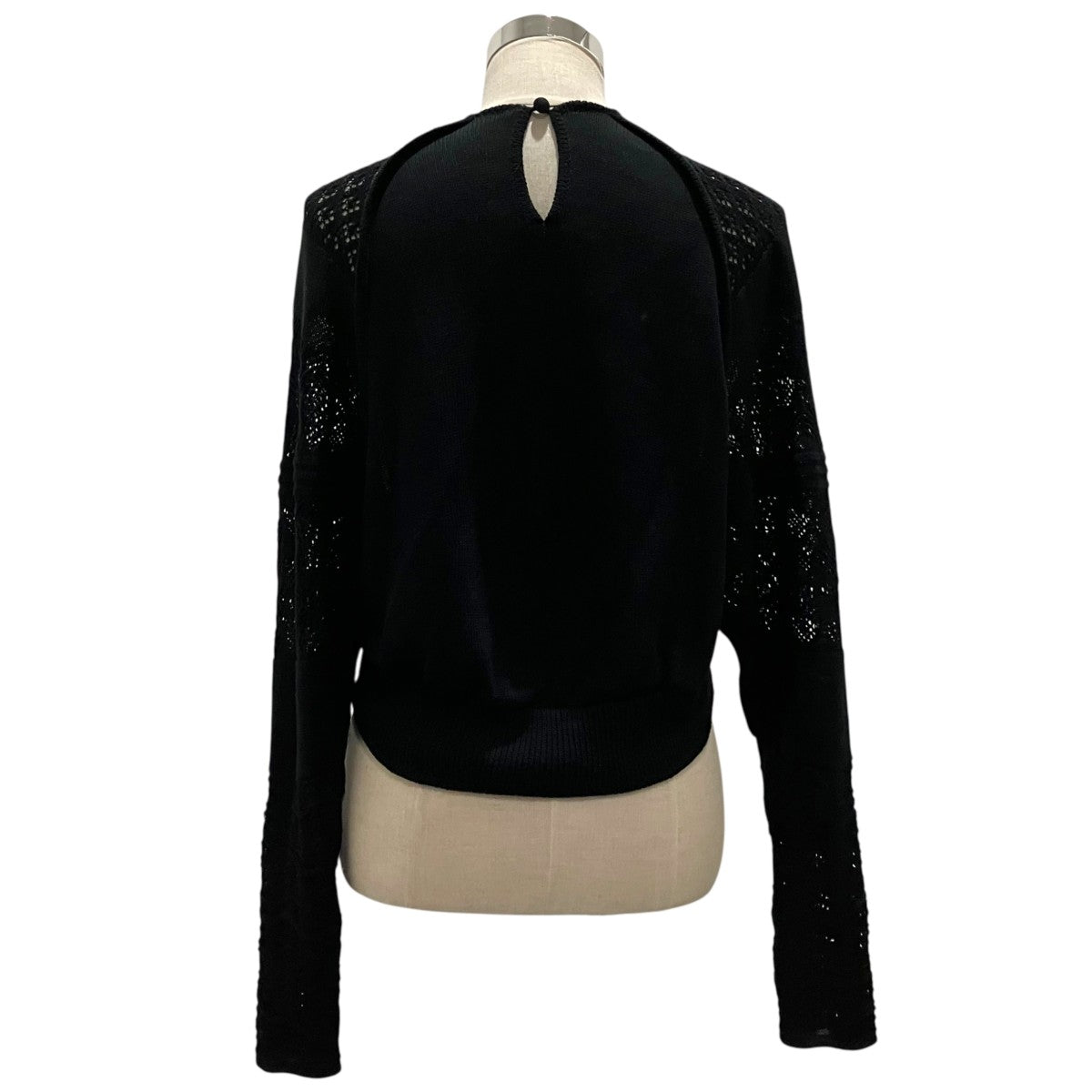 mame kurogouchi 25SS【Lace Knitted Top】レース編みニットMM25SS-KN069 古着・中古-2枚目のアイテム画像