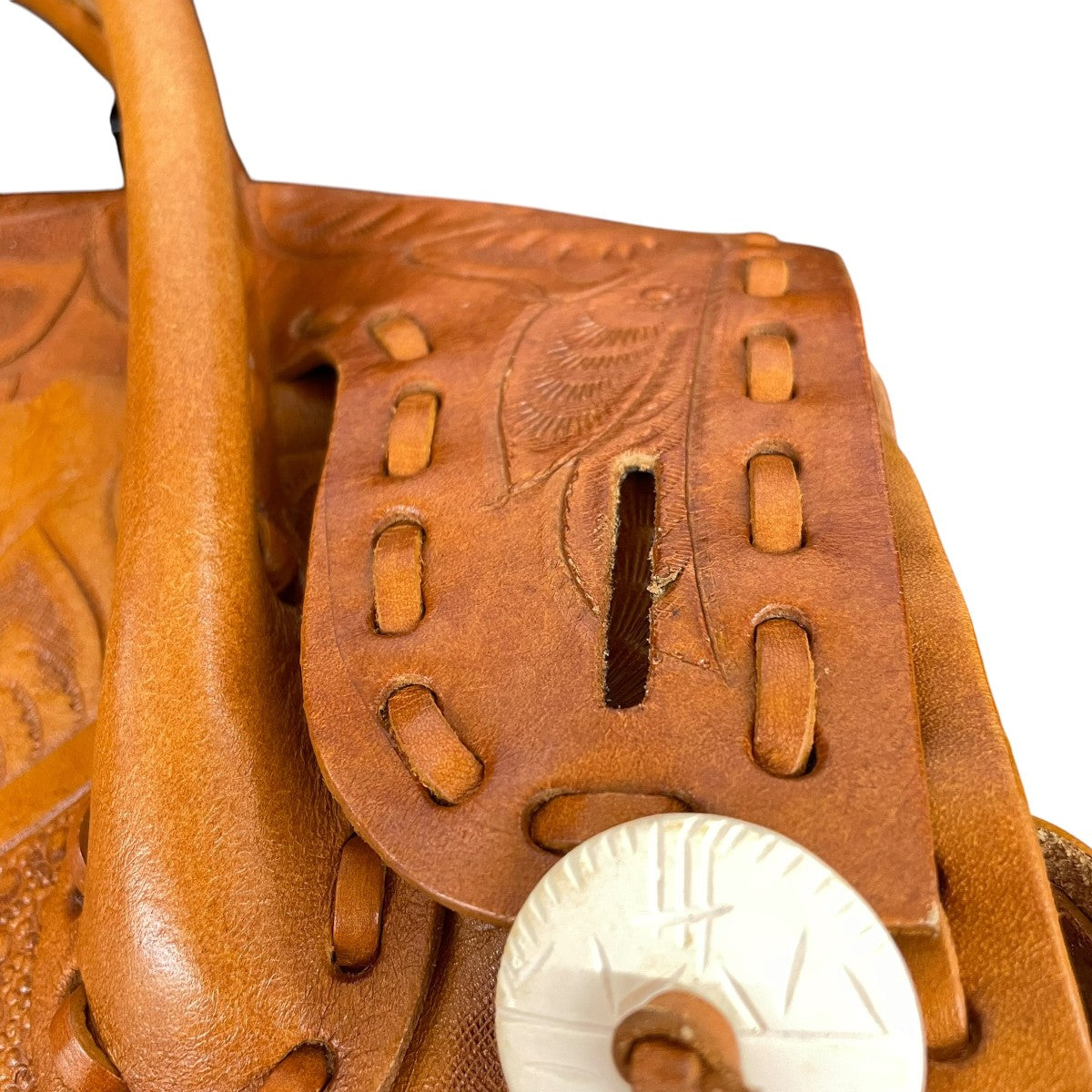 CARVING TRIBES Maestra Mハンドバッグ 古着・中古-6枚目のアイテム画像