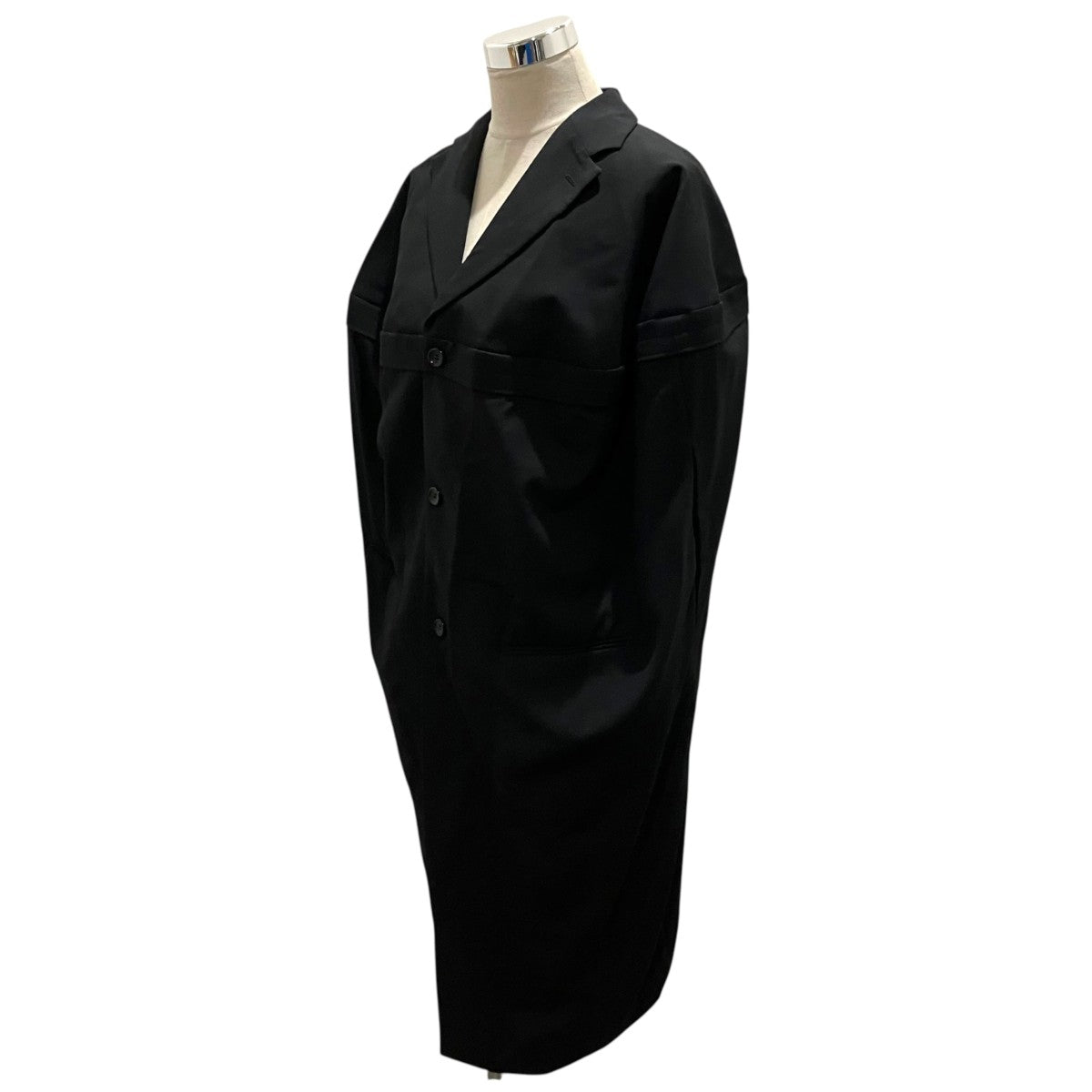 COMME des GARCONS 25SSノースリーブロングテーラードジャケットGO-J029 古着・中古-3枚目のアイテム画像