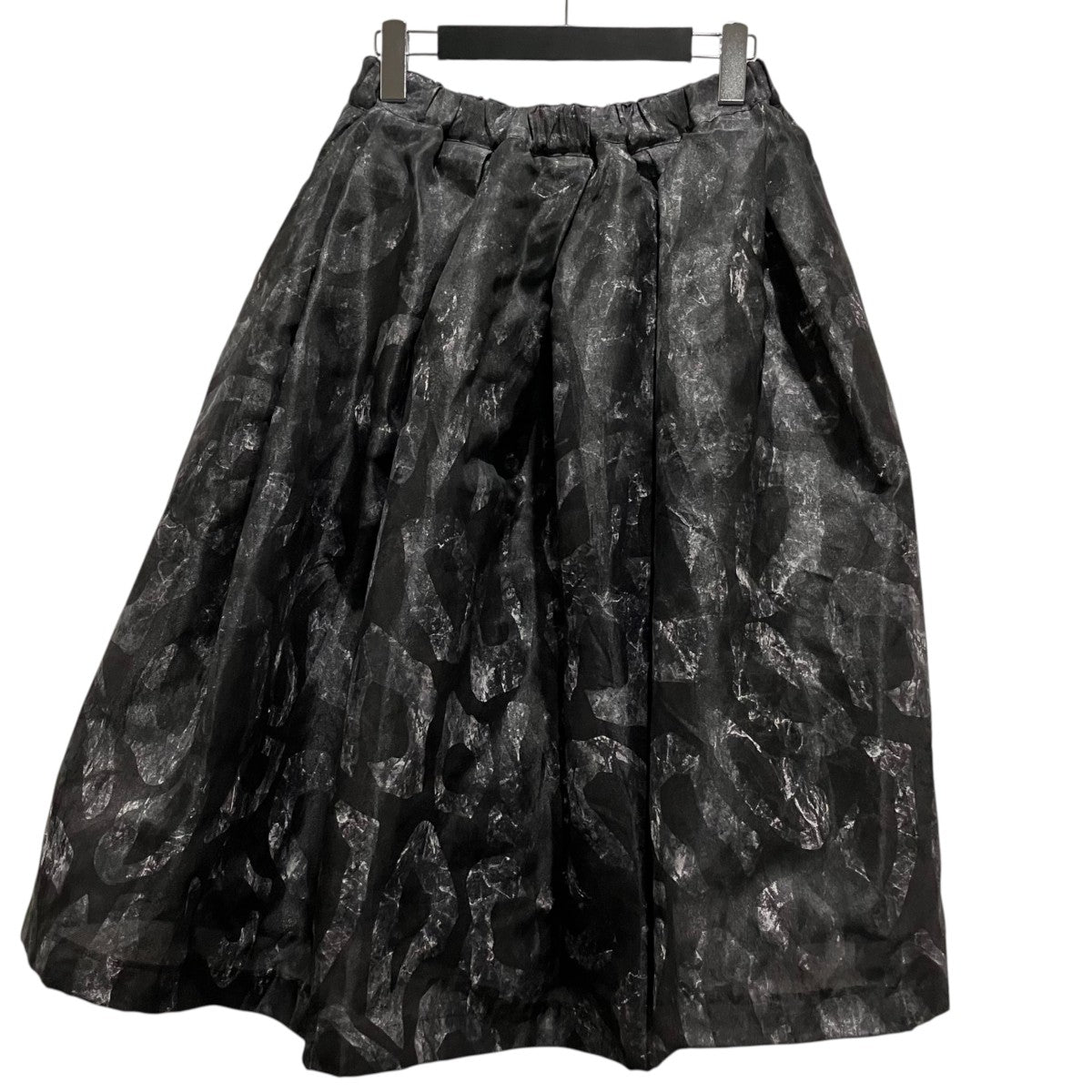 COMME des GARCONS COMME des GARCONS 25SS総柄シルクコーティングチュールスカートRO-S011 古着・中古-2枚目のアイテム画像