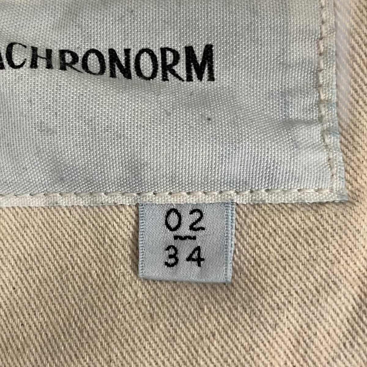 anachronorm 26SS【AGING WIDE 5P DENIM PANTS】デニムパンツ81868050535 AN433 古着・中古-6枚目のアイテム画像