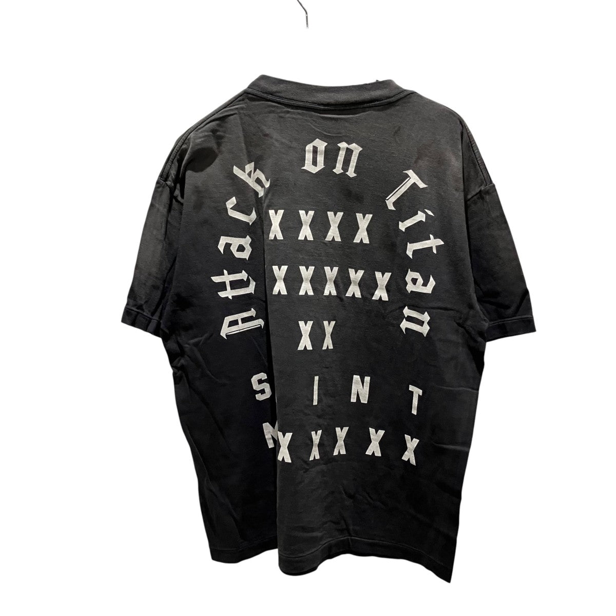 SAINT MICHAEL×進撃の巨人 プリントTシャツSM-MK8-0000-C77 古着・中古-2枚目のアイテム画像