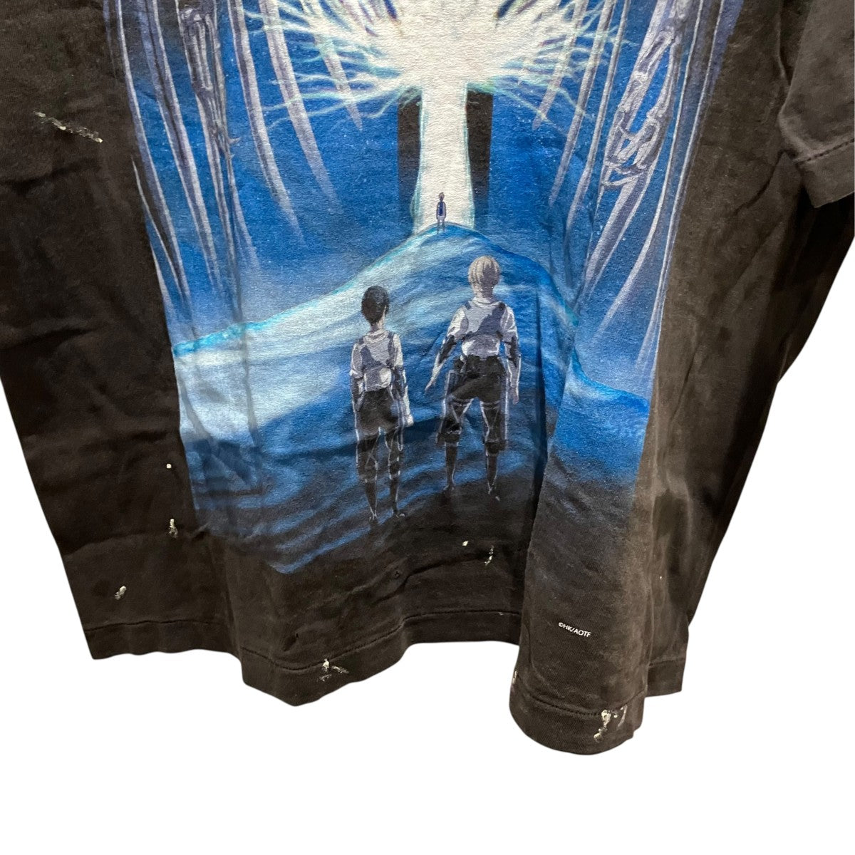 SAINT MICHAEL×進撃の巨人 プリントTシャツSM-MK8-0000-C77 古着・中古-4枚目のアイテム画像