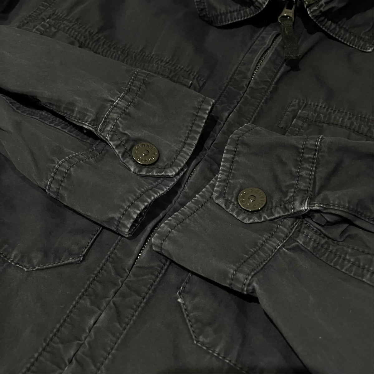 STONE ISLAND ガーメントダイ加工ジャケット611503KN 古着・中古-5枚目のアイテム画像
