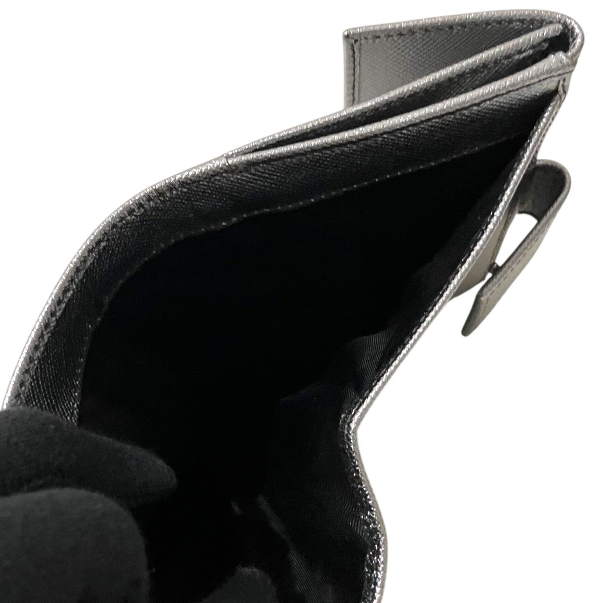 PRADA 【サフィアーノ】2つ折り財布122 古着・中古-10枚目のアイテム画像