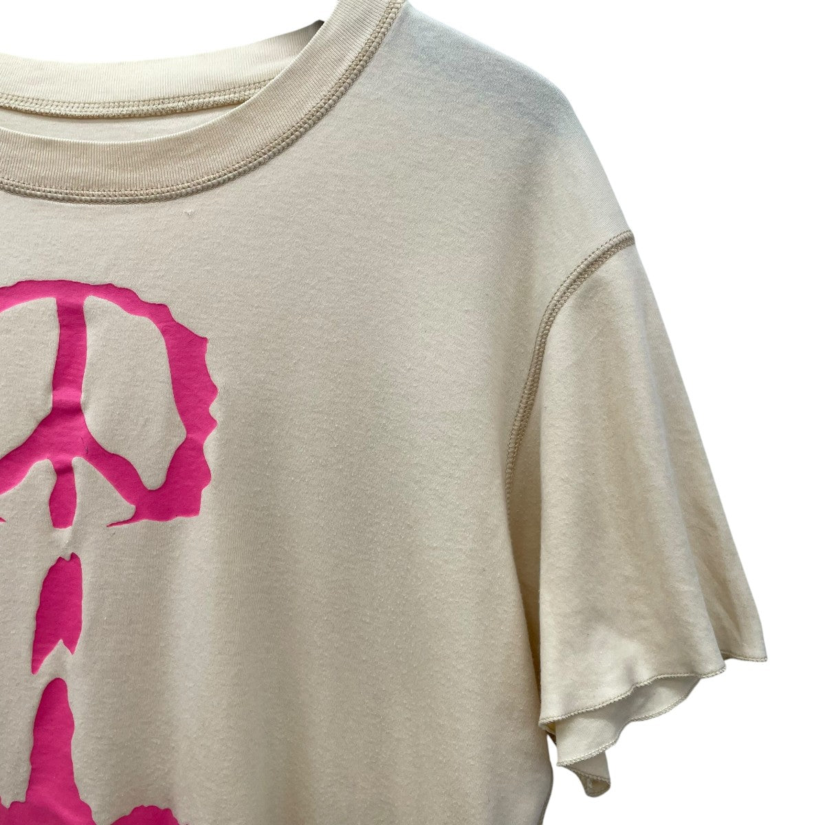 lucien pellat-finet(ルシアンペラフィネ) 半袖Tシャツ ベージュ