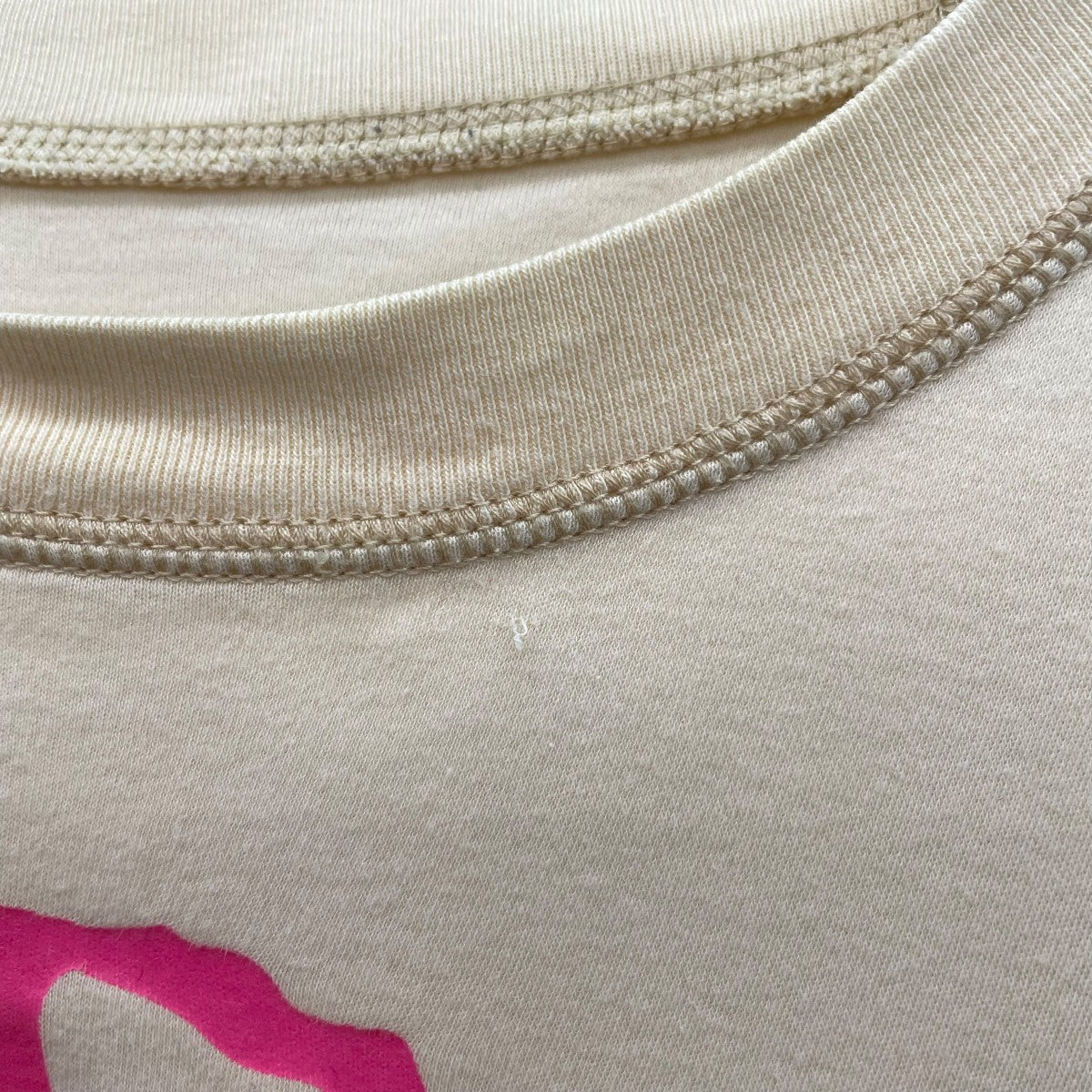 こーこ　Lucien Pellat-Finet ベージュ Tシャツ　L こーこ Lucien Pellat-Finet ベージュ Tシャツ Lの通販はau PAY