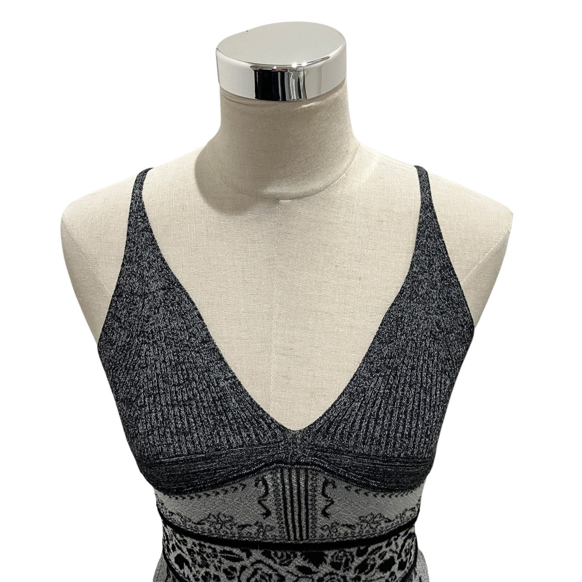 26SS【Floral Jacquard Knit Camisole Top】キャミソールMM26SS-KN083