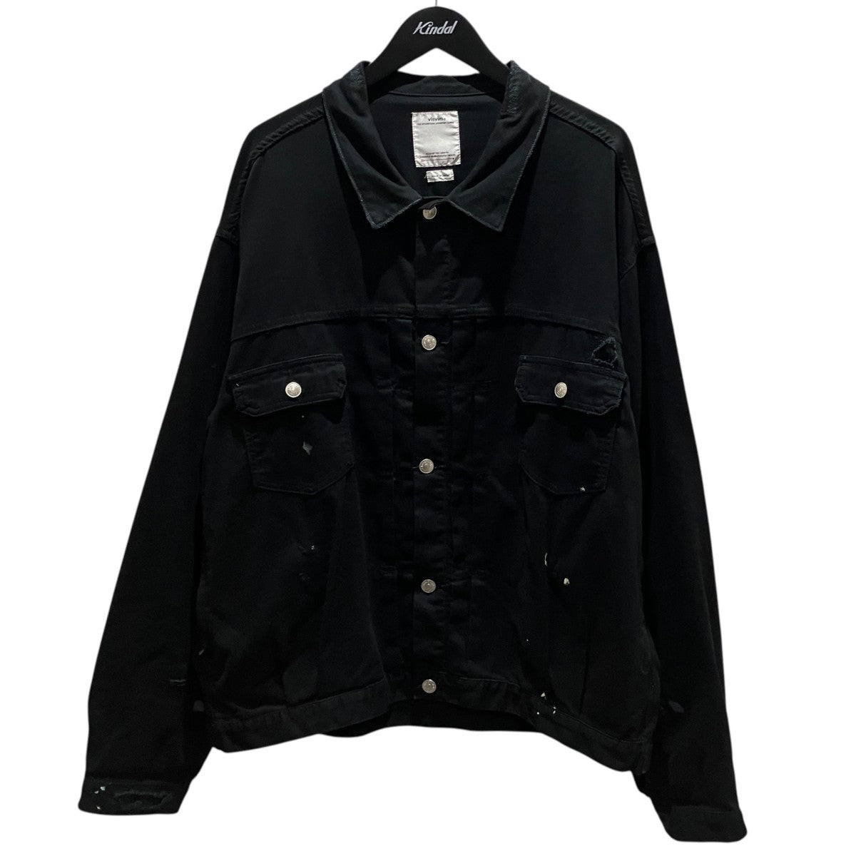 【101XX JKT DRY PIQUE BLACK】トラッカージャケット0122105013024