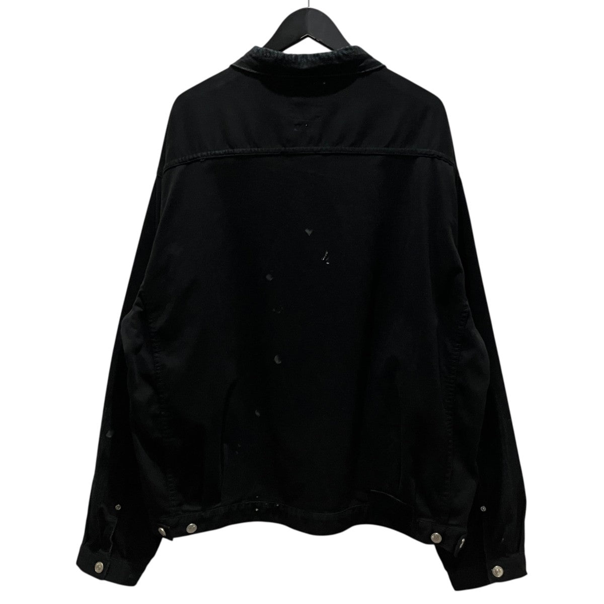 【101XX JKT DRY PIQUE BLACK】トラッカージャケット0122105013024
