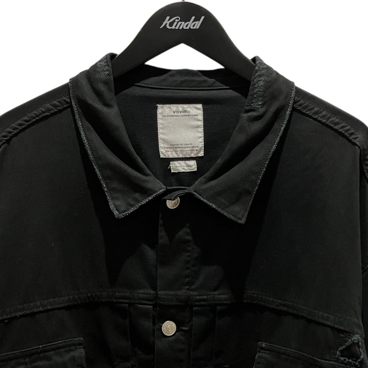 【101XX JKT DRY PIQUE BLACK】トラッカージャケット0122105013024