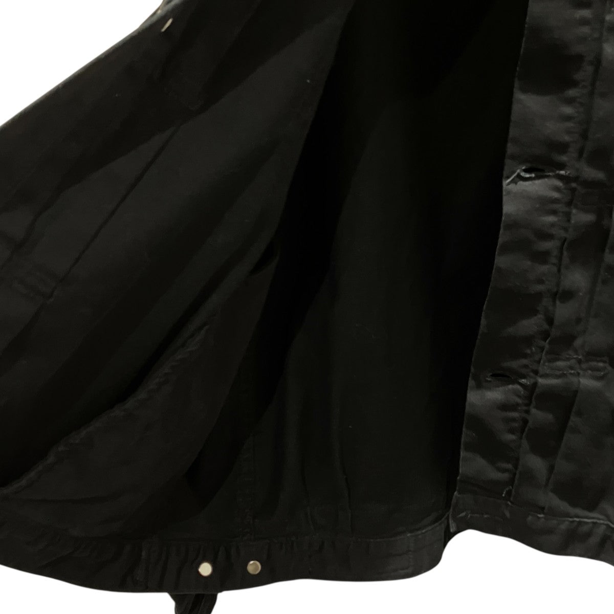 【101XX JKT DRY PIQUE BLACK】トラッカージャケット0122105013024