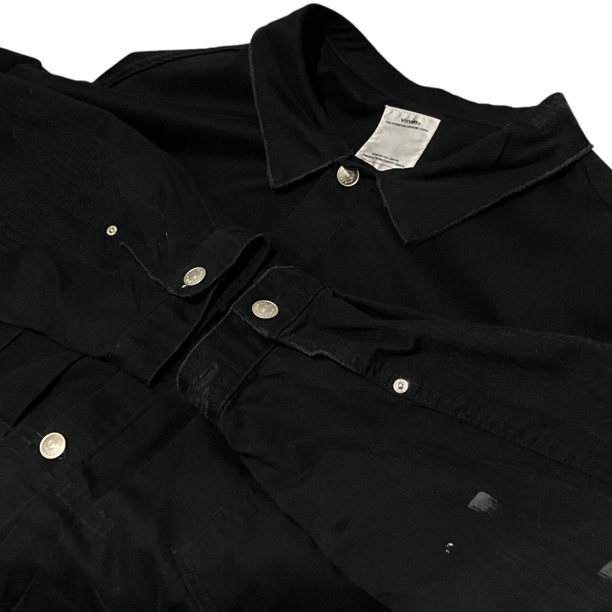 【101XX JKT DRY PIQUE BLACK】トラッカージャケット0122105013024