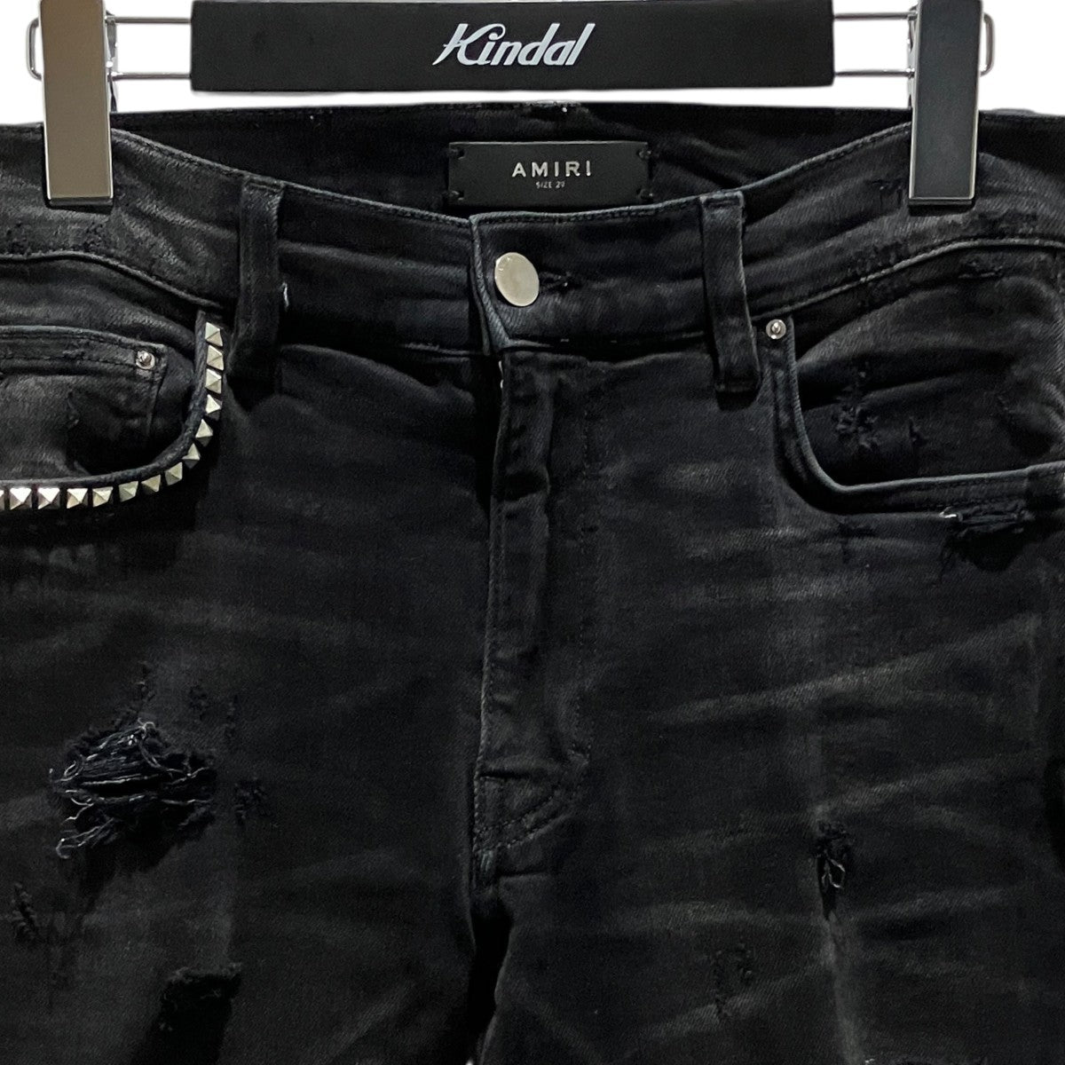 AMIRI 【Art Patch Skinny Jeans】デニムパンツMBAPJ-S19 古着・中古-3枚目のアイテム画像