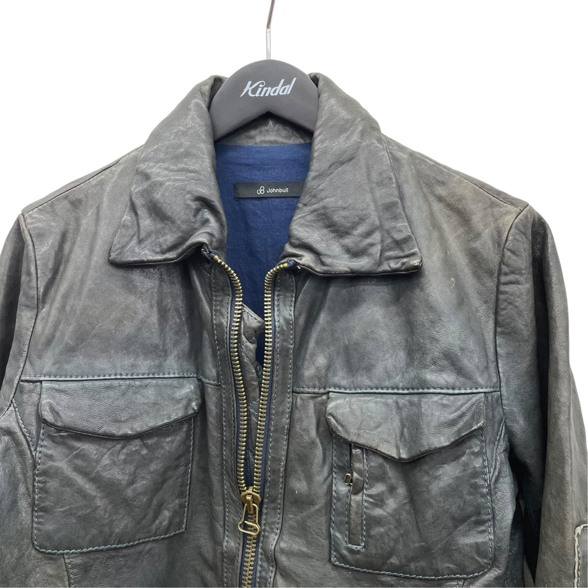 Johnbull レザージャケット16135 古着・中古-3枚目のアイテム画像