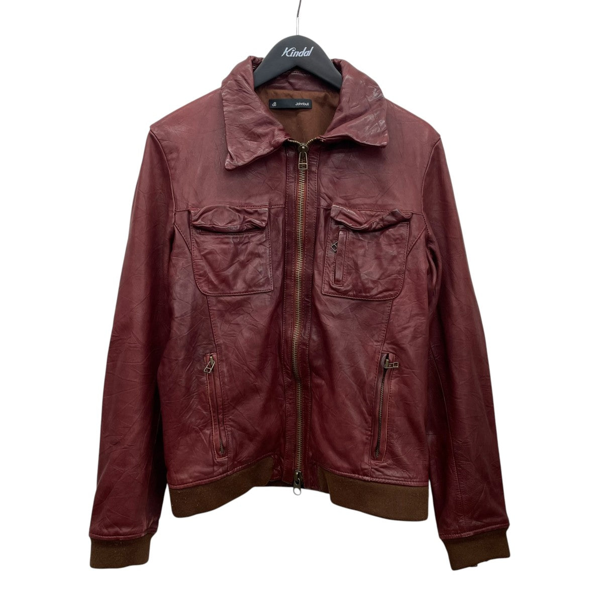 Johnbull レザージャケット16106 古着・中古-1枚目のアイテム画像