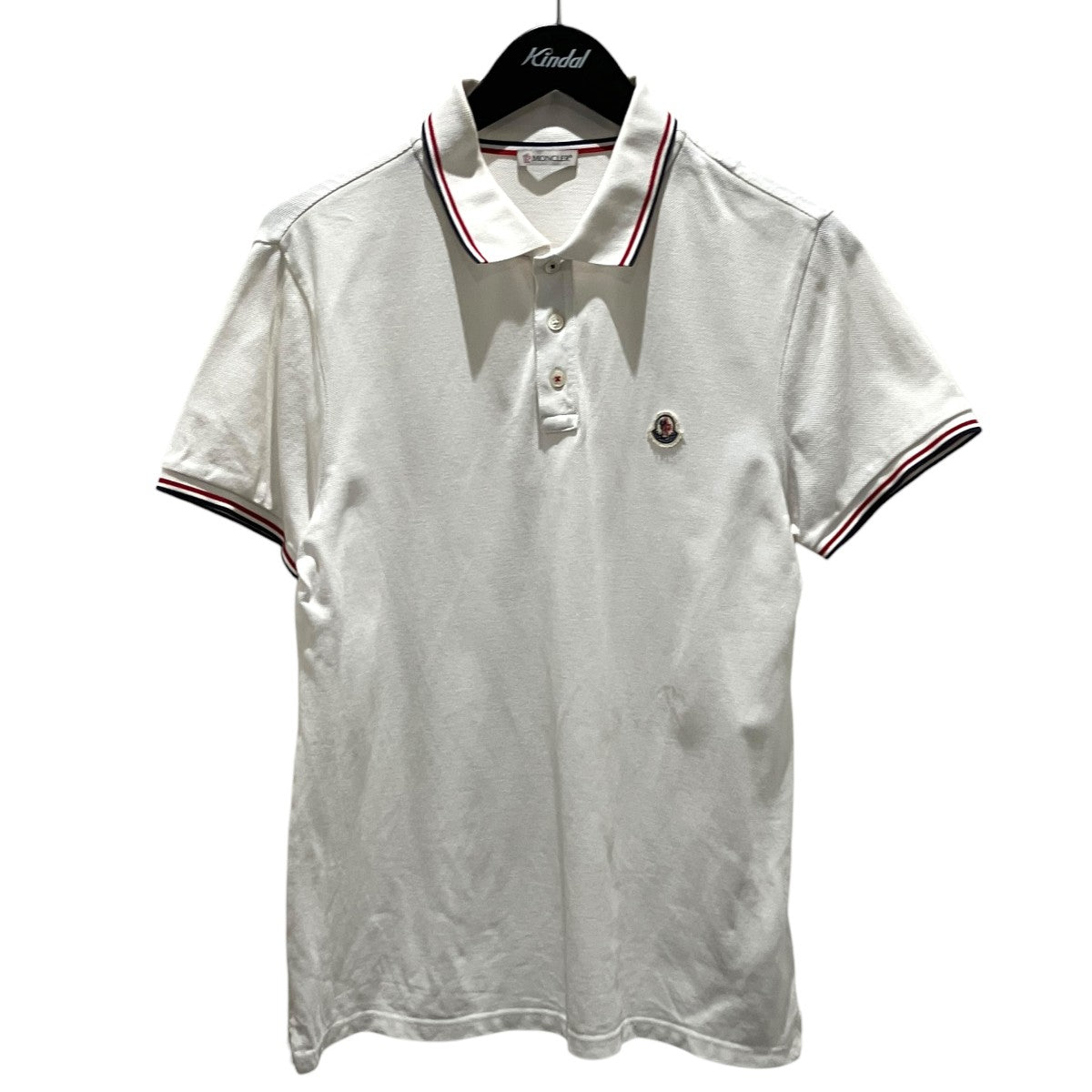 MONCLER 【MAGLIA POLO MANICA】ポロシャツ 古着・中古-1枚目のアイテム画像