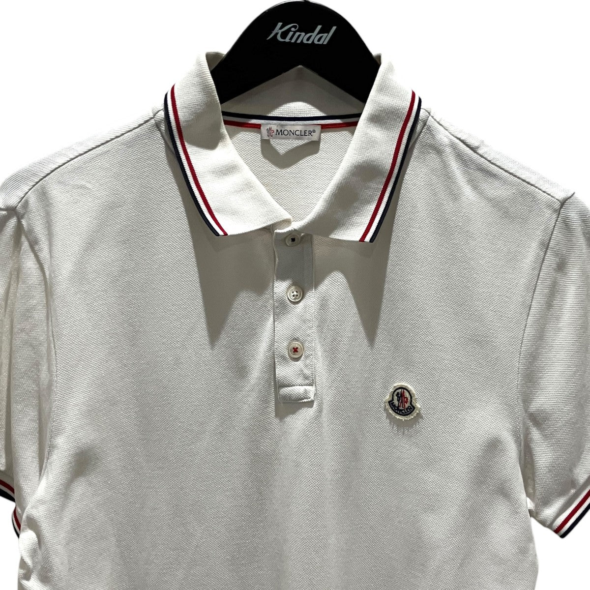 MONCLER 【MAGLIA POLO MANICA】ポロシャツ 古着・中古-3枚目のアイテム画像