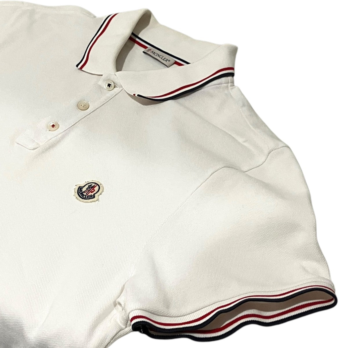 MONCLER 【MAGLIA POLO MANICA】ポロシャツ 古着・中古-5枚目のアイテム画像