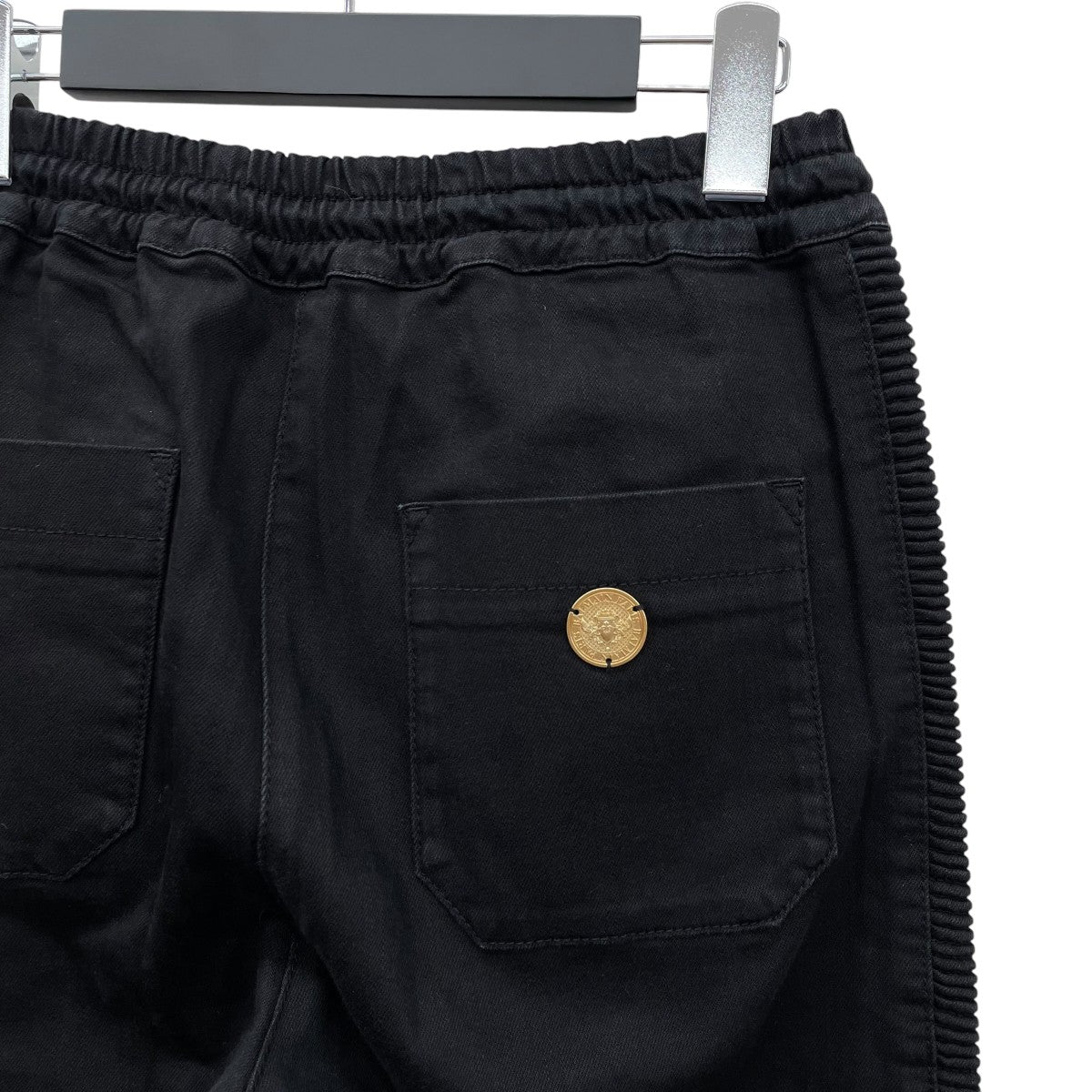 BALMAIN バイカースウェットパンツ 古着・中古-5枚目のアイテム画像