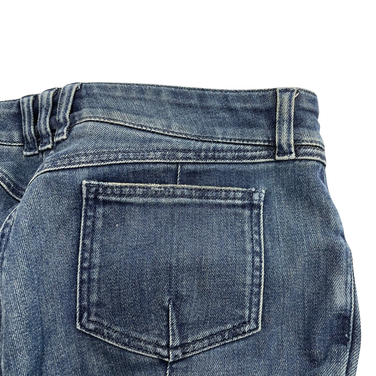 BALMAIN バイカーデニムパンツ995998-264N 古着・中古-4枚目のアイテム画像