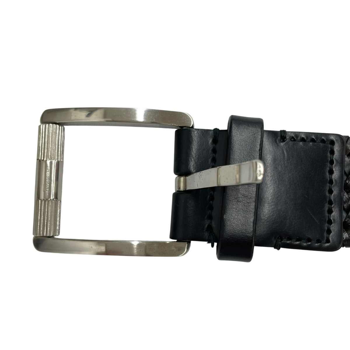 Salvatore Ferragamo(サルヴァトーレフェラガモ) 編み込みレザーベルト