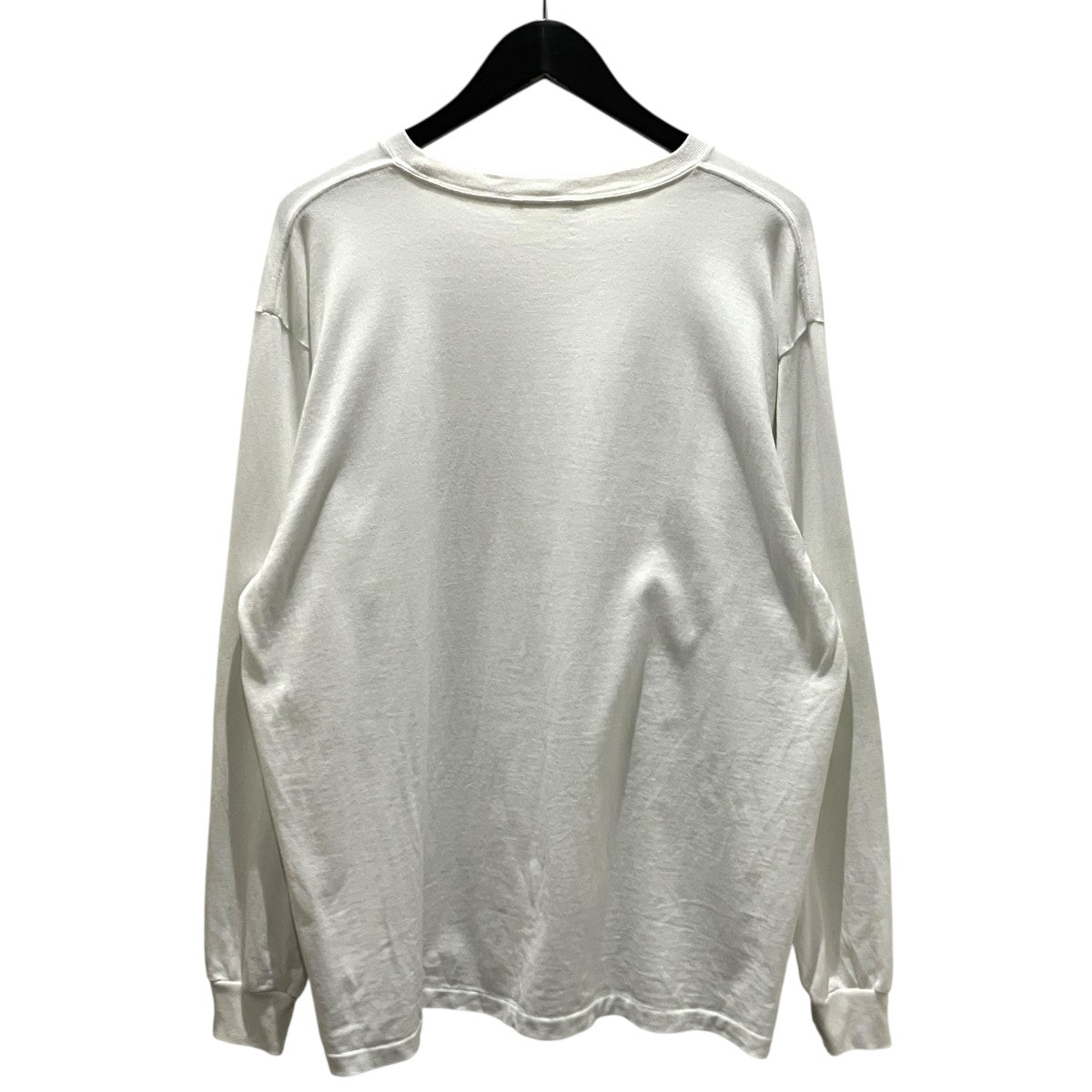 AURALEE 【LUSTER PLAITING L／S TEE】長袖TシャツA00P01GT 古着・中古-2枚目のアイテム画像