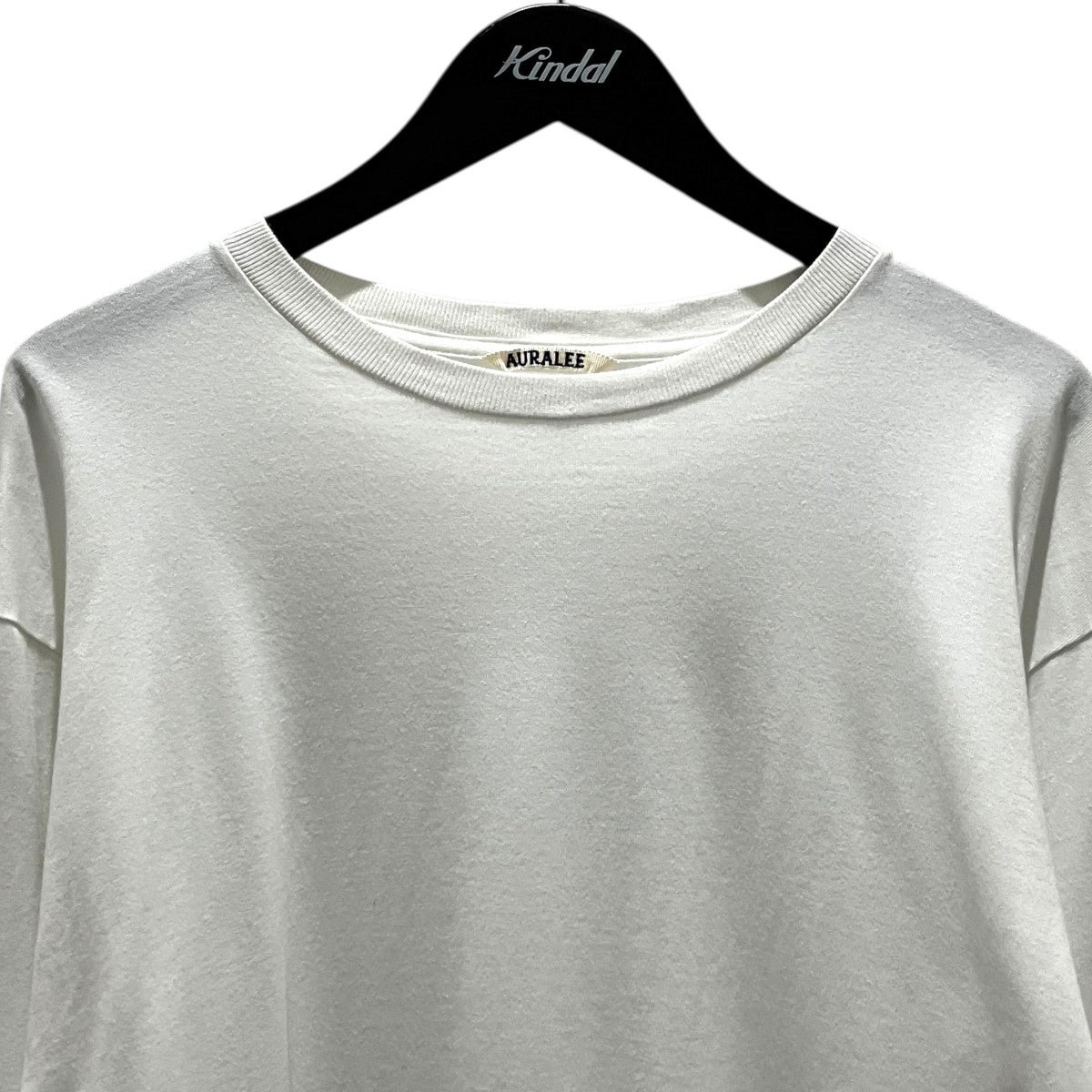 AURALEE 【LUSTER PLAITING L／S TEE】長袖TシャツA00P01GT 古着・中古-3枚目のアイテム画像