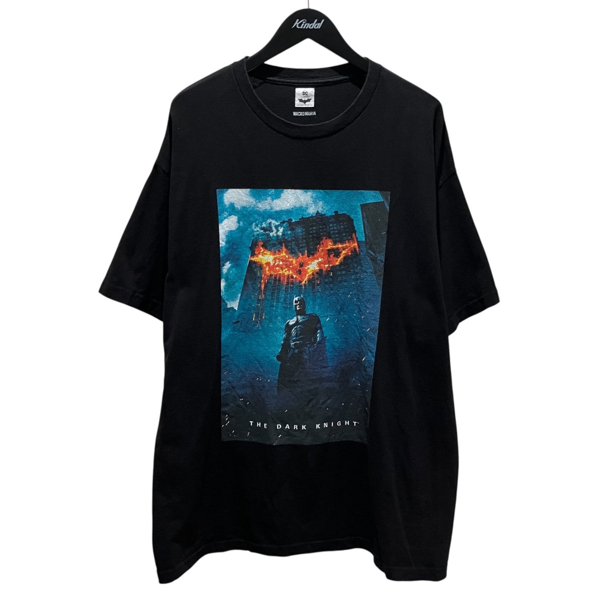 WACKO MARIA 【THE DARK KNIGHT TRILOGY ／ CREW NECK T-SHIRT ( TYPE-2 )】プリントTシャツ 古着・中古-1枚目のアイテム画像