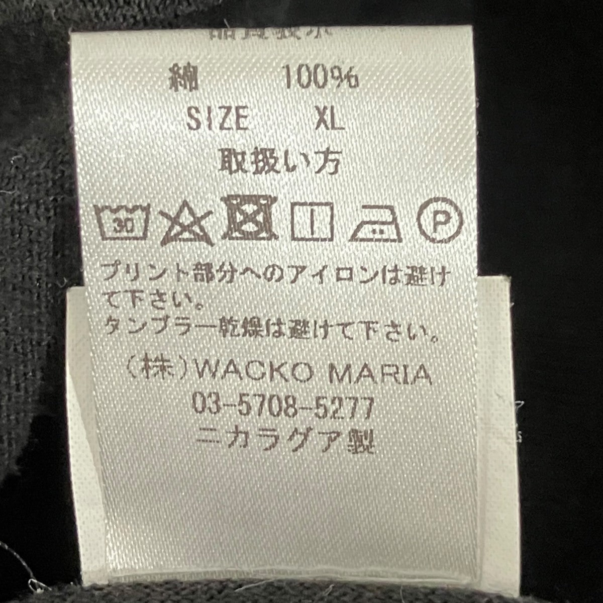 WACKO MARIA 【THE DARK KNIGHT TRILOGY ／ CREW NECK T-SHIRT ( TYPE-2 )】プリントTシャツ 古着・中古-6枚目のアイテム画像