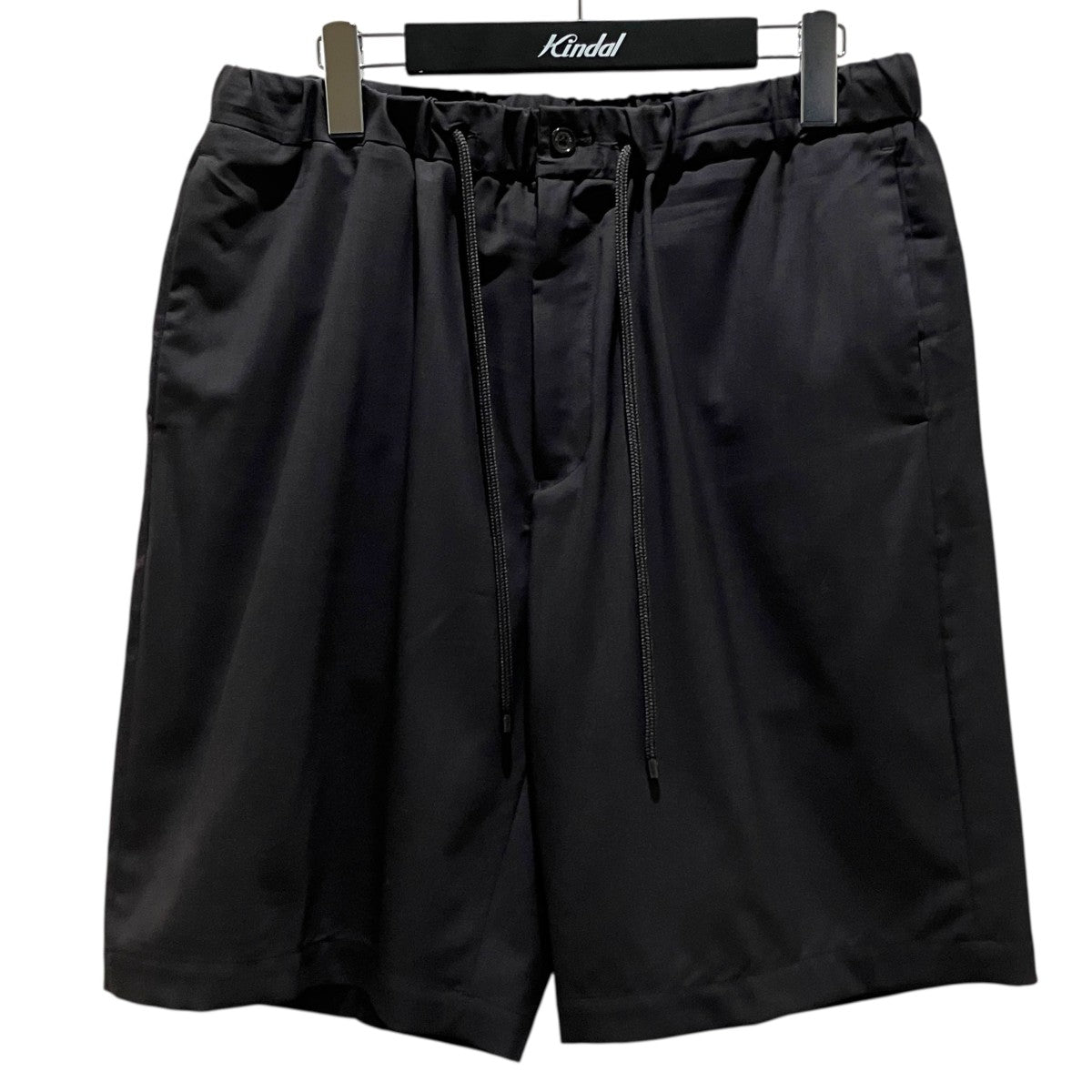 MARKAWARE 【FLAT TAPERED EASY SHORTS 】サマーウールハーフパンツA25B03PT02B 古着・中古-1枚目のアイテム画像