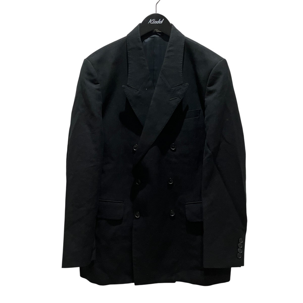 AURALEE 26SS【WOOL COTTON LINEN OX DOUBLE-BREASTED JACKET】テーラードジャケットA26SJ01WO 古着・中古-1枚目のアイテム画像