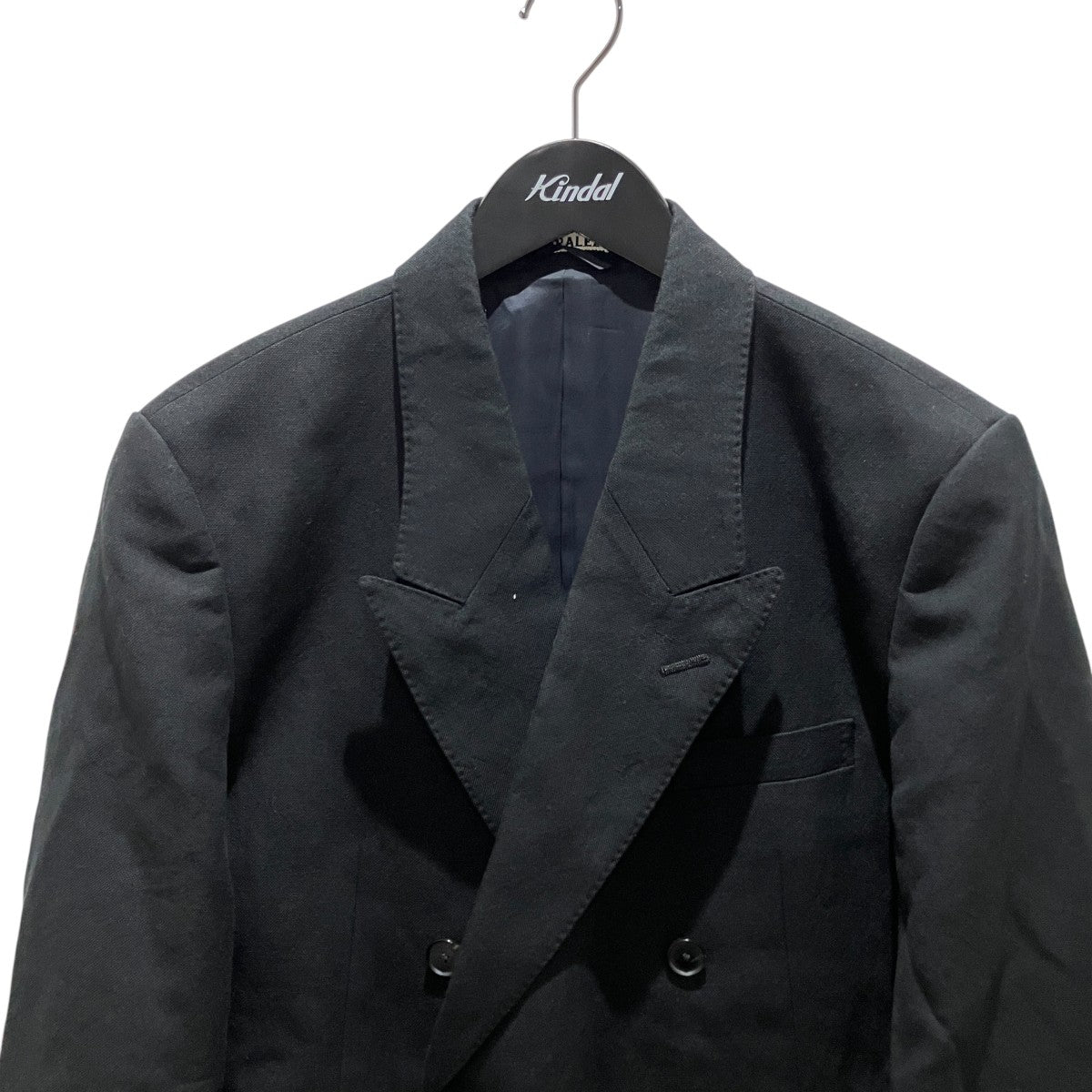 AURALEE 26SS【WOOL COTTON LINEN OX DOUBLE-BREASTED JACKET】テーラードジャケットA26SJ01WO 古着・中古-3枚目のアイテム画像