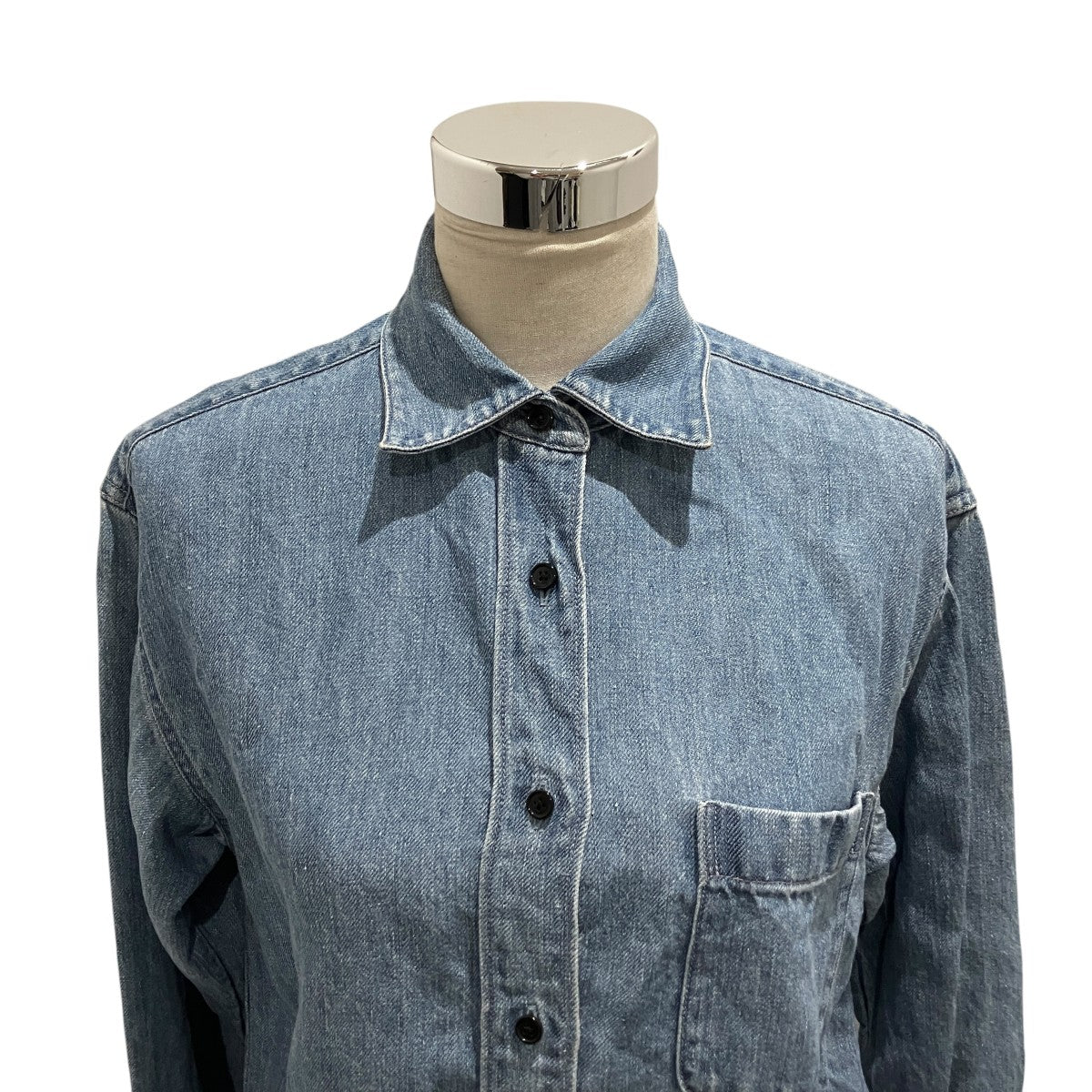 THE ROW 【Nesson Shirt】リネンシャツ8740-W3654 古着・中古-3枚目のアイテム画像