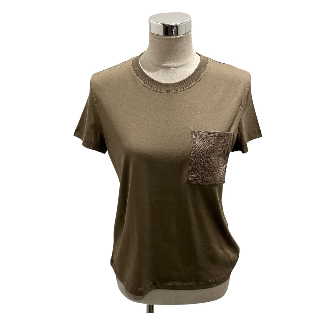 HERMES 【モザイク】半袖Tシャツ4H4615DA 古着・中古-1枚目のアイテム画像
