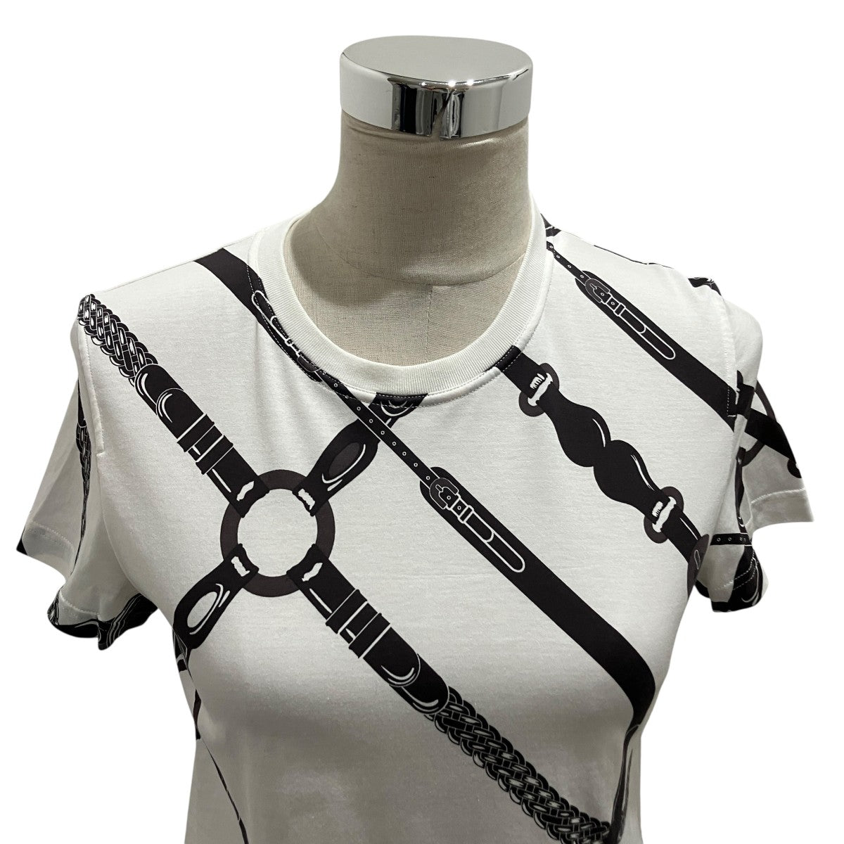 HERMES プリントTシャツ5E4628DE 古着・中古-3枚目のアイテム画像