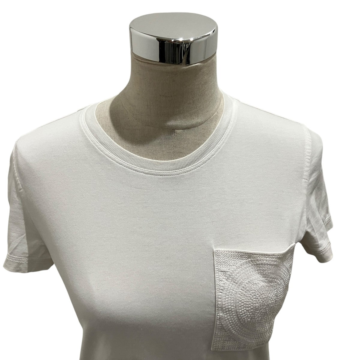 HERMES 【モザイク】半袖Tシャツ3E4620DL 古着・中古-3枚目のアイテム画像