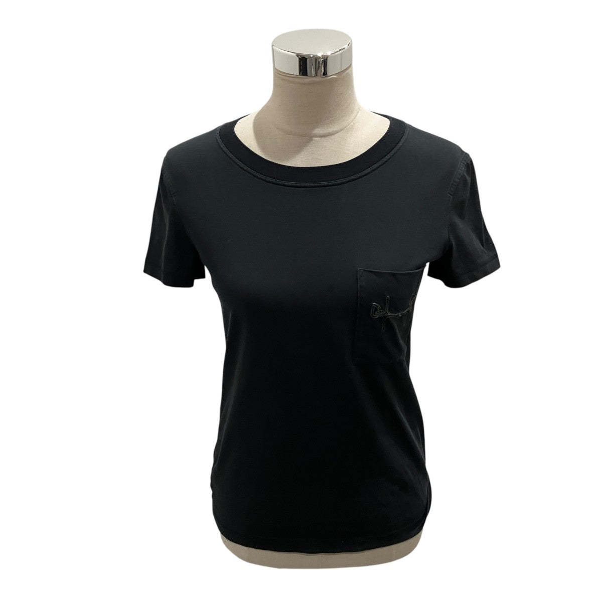 Tシャツ ブラック レディース HERMÈS j*g様 Tシャツ エルメス-公式サイト - Hermès | 《カルトゥッシュ》 トップス